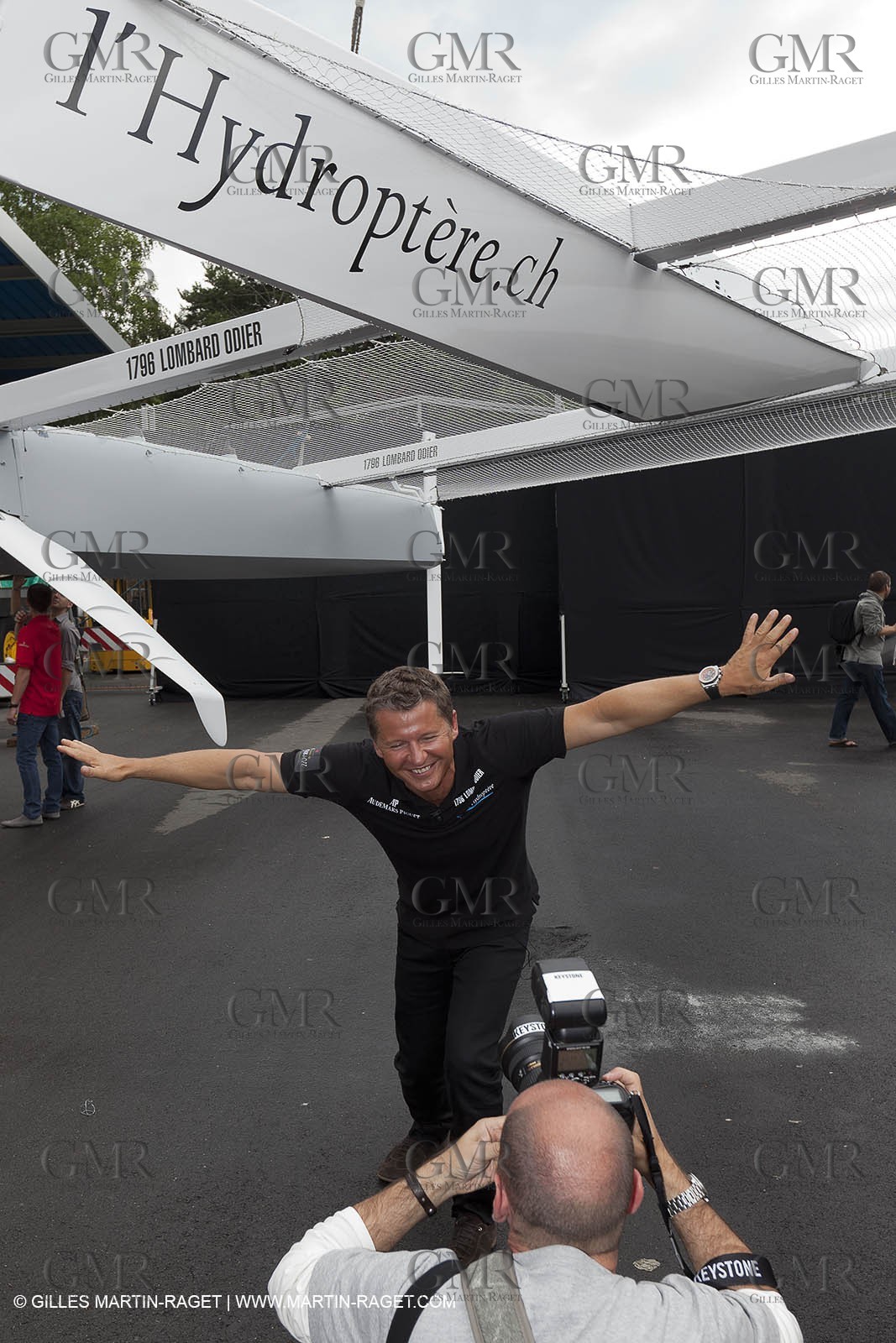 23 08 2010 - Ecublens (SUI) - L'Hydroptère.CH - Project launch