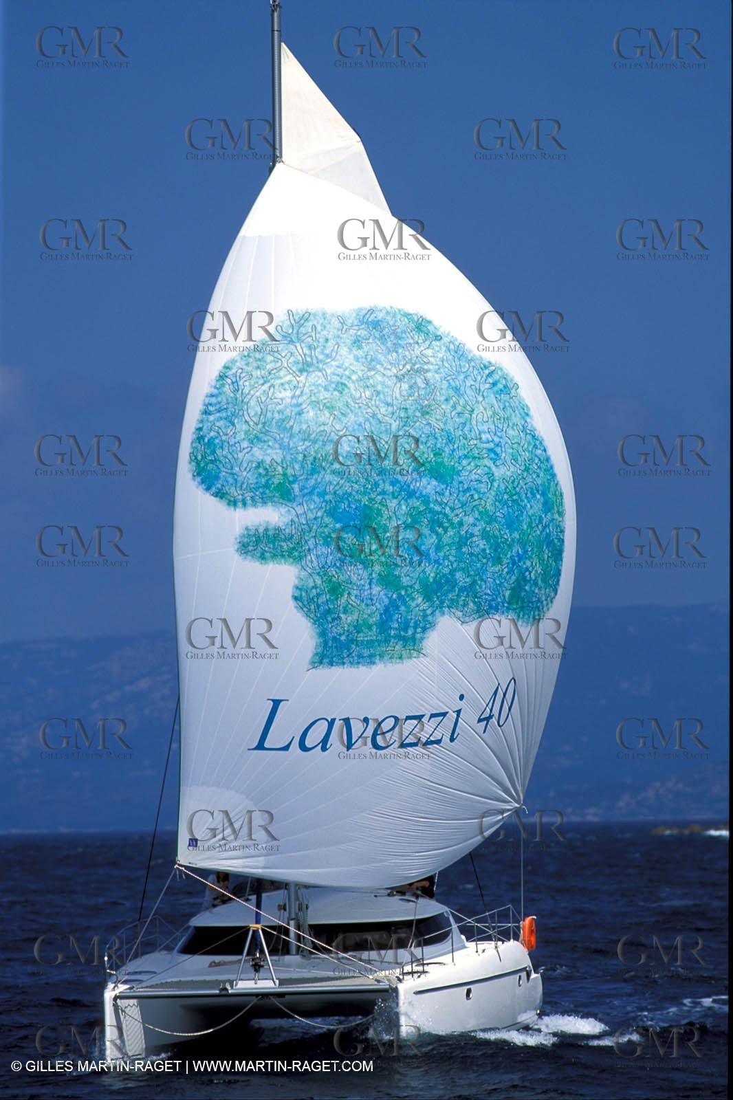 Cruising multihull sailing