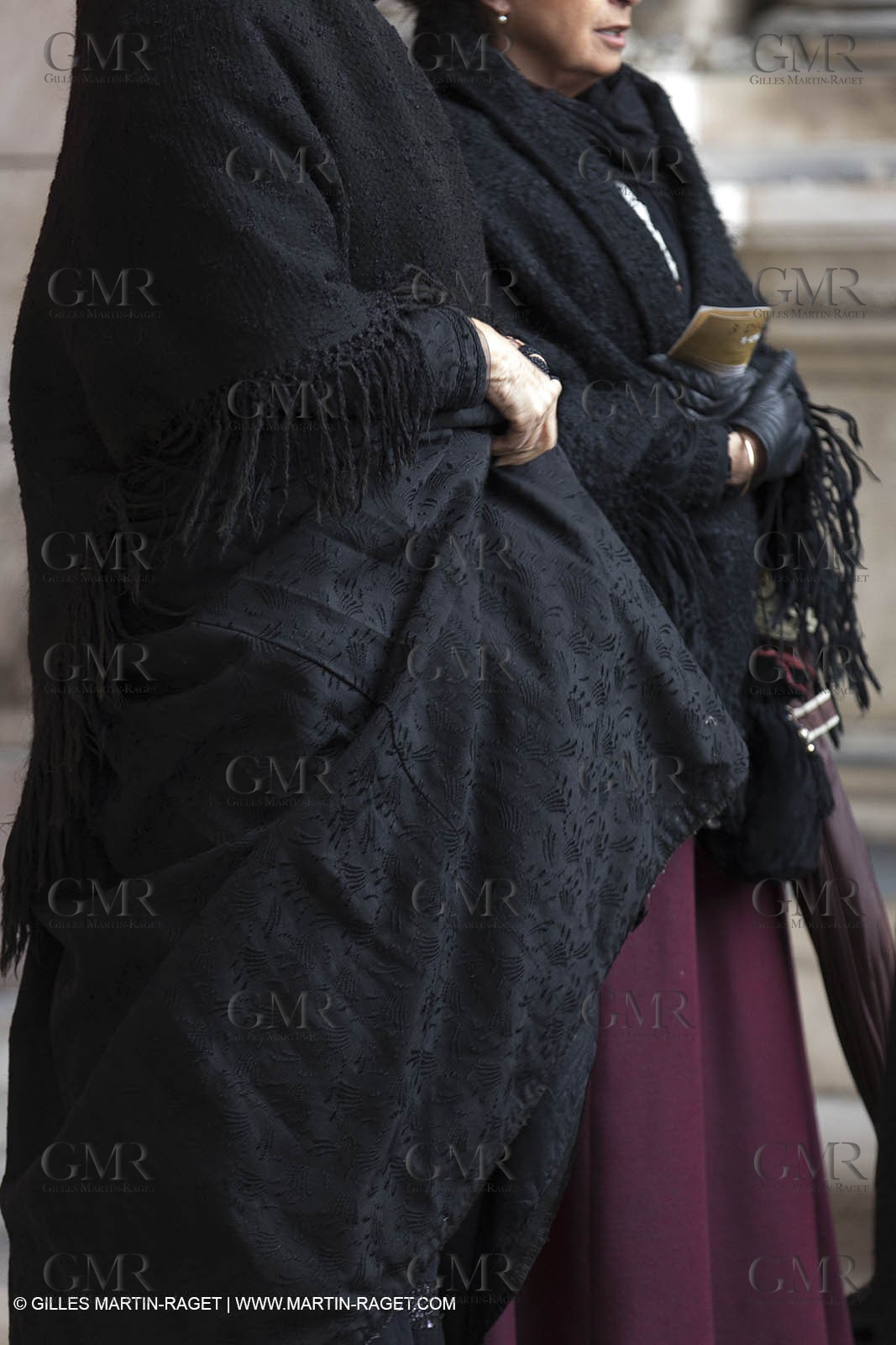 13 01 2012 - Marseille (FRA,13), Opening week-end for MP 2013, European capital of Culture, Traditional costumes from Provence