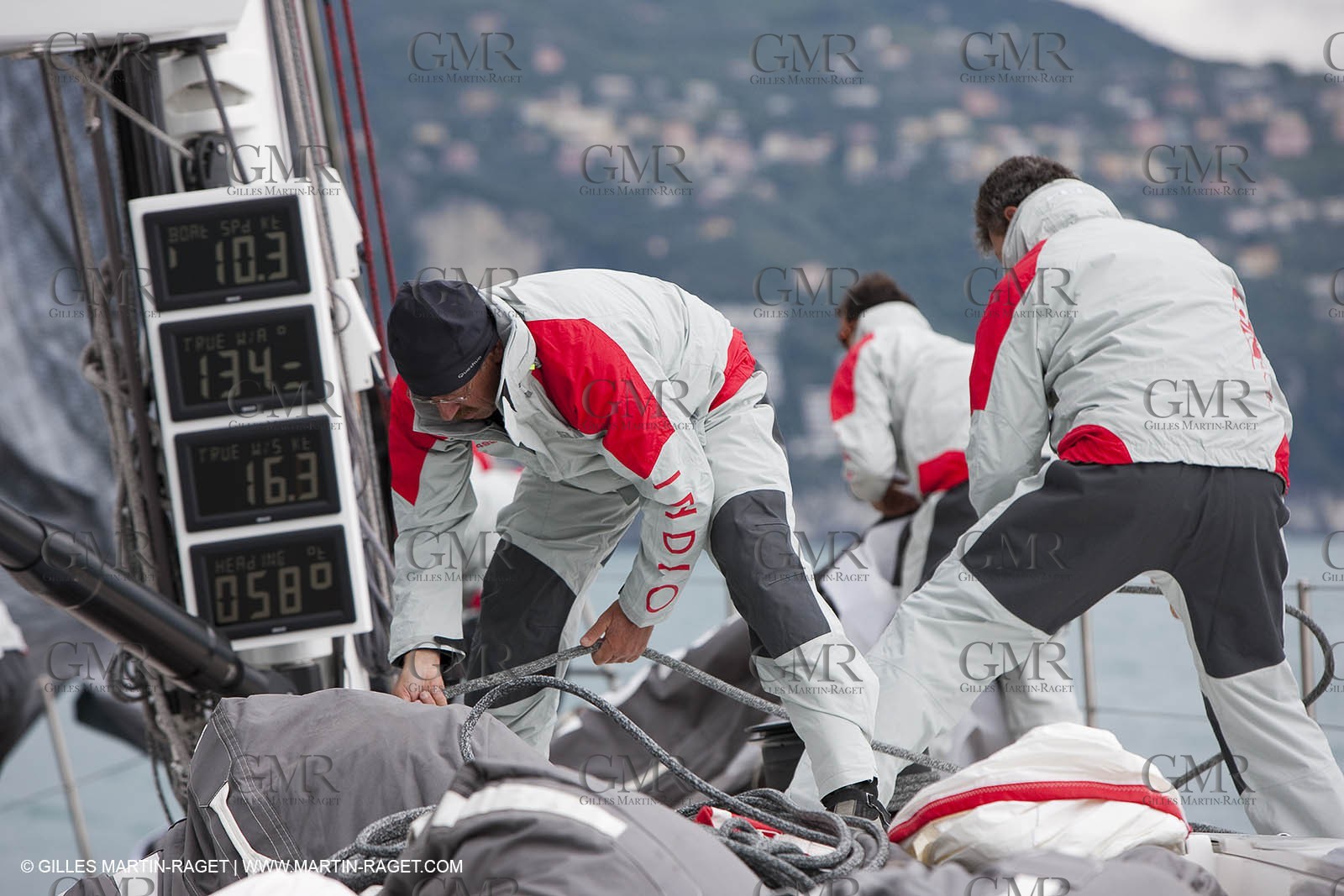 06 05 2010 - Portofino (ITA) - Nespresso Cup - Training onboard INDIO