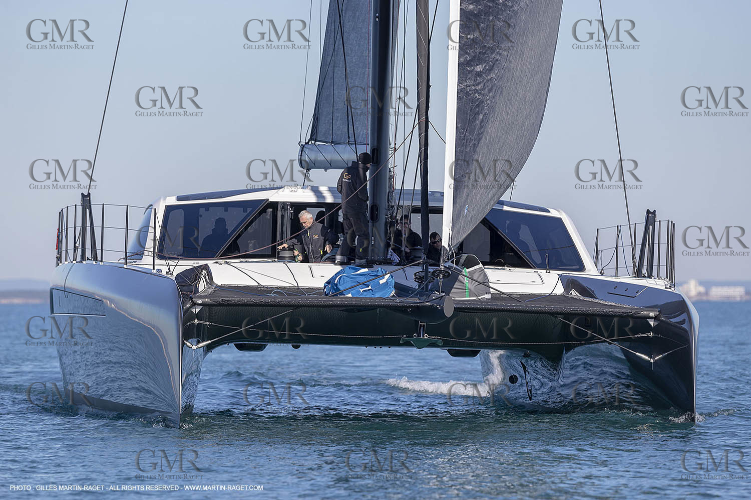 05 02 2019, La Grande Motte (FRA,34), Gunboat 68 sail testing  2