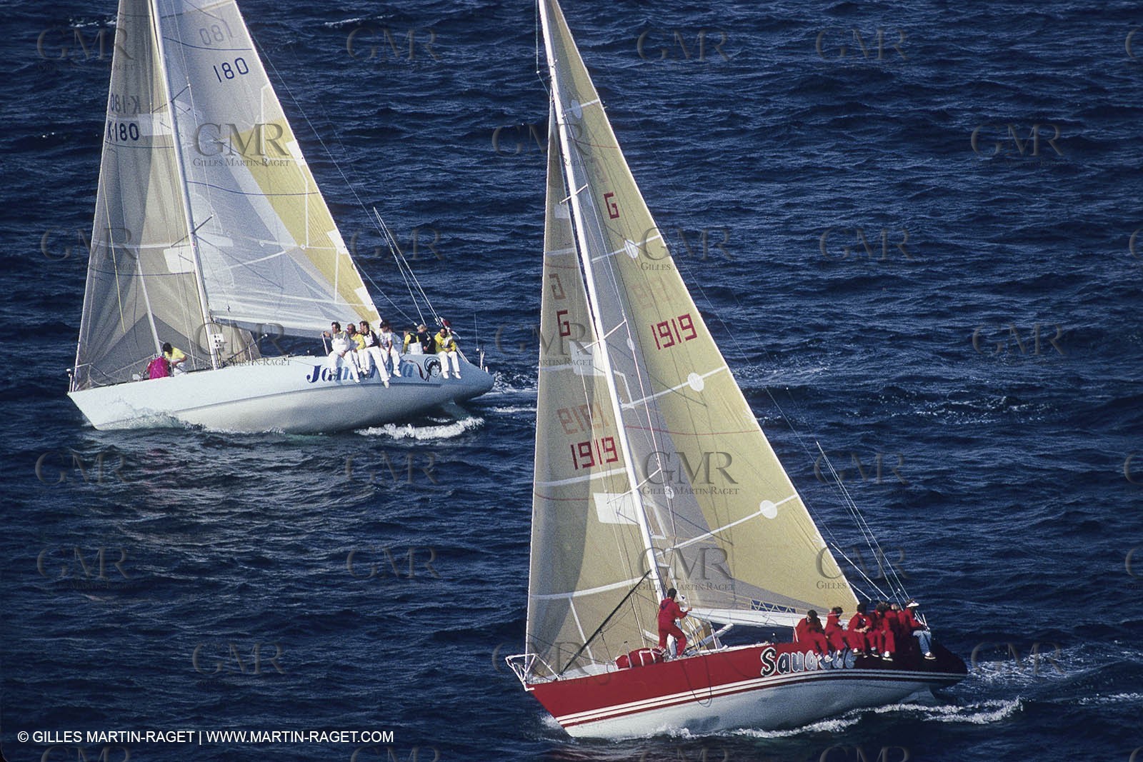 Sailing, Yacht Racing, Admiral's Cup, Cowes Week, Cowes (UK, IOW)