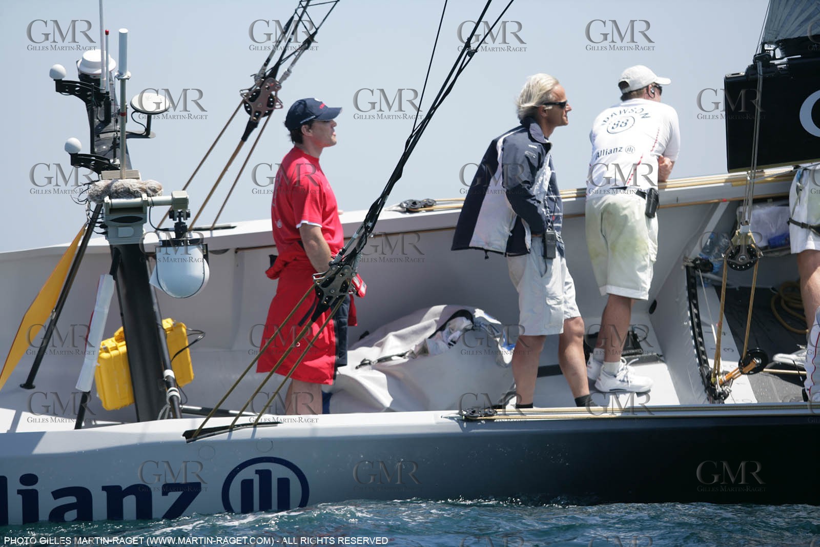 8 05 2007-Valencia (Spain)- 32nd America's Cup - Louis Vuitton Cup - RR2 - Day 10 - BMW ORACLE Racing