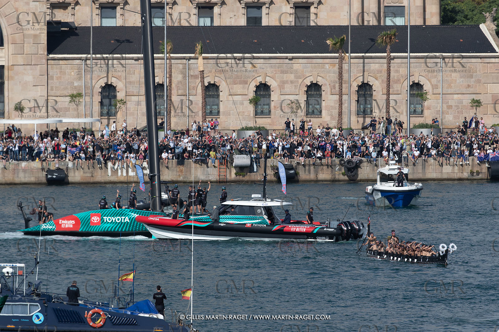 13 10 2024, Barcelona (ESP), Louis Vuitton 37th America's Cup, Final Match, Race Day 2