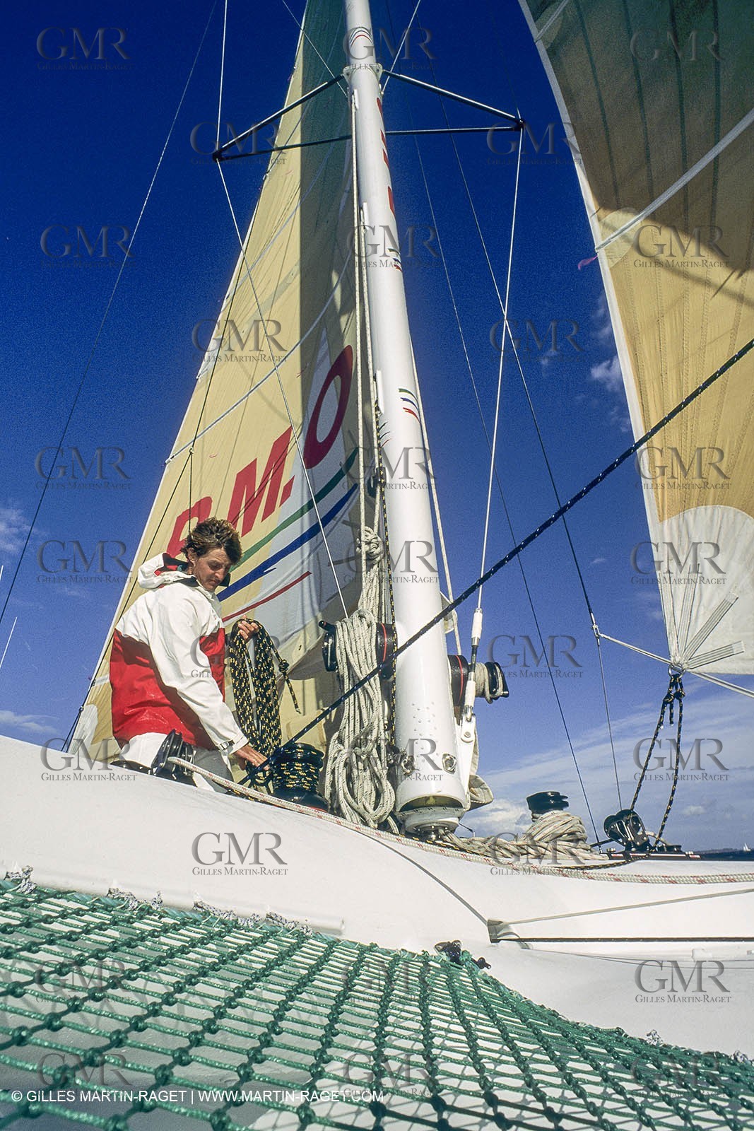 Sailing, Offshore Racing, Route du Rhum 1990, RMO, Laurent Bourgnon