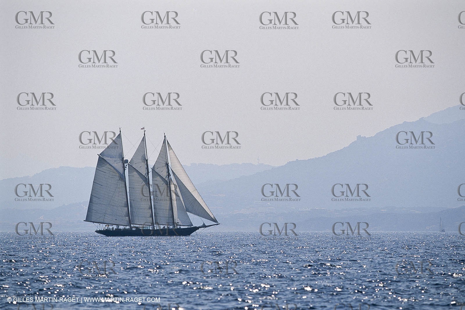 Costa Smeralda (Italia, Sardinia), Shenandoah - Classic yachts in La Maddalena archipelago, Shenandoah