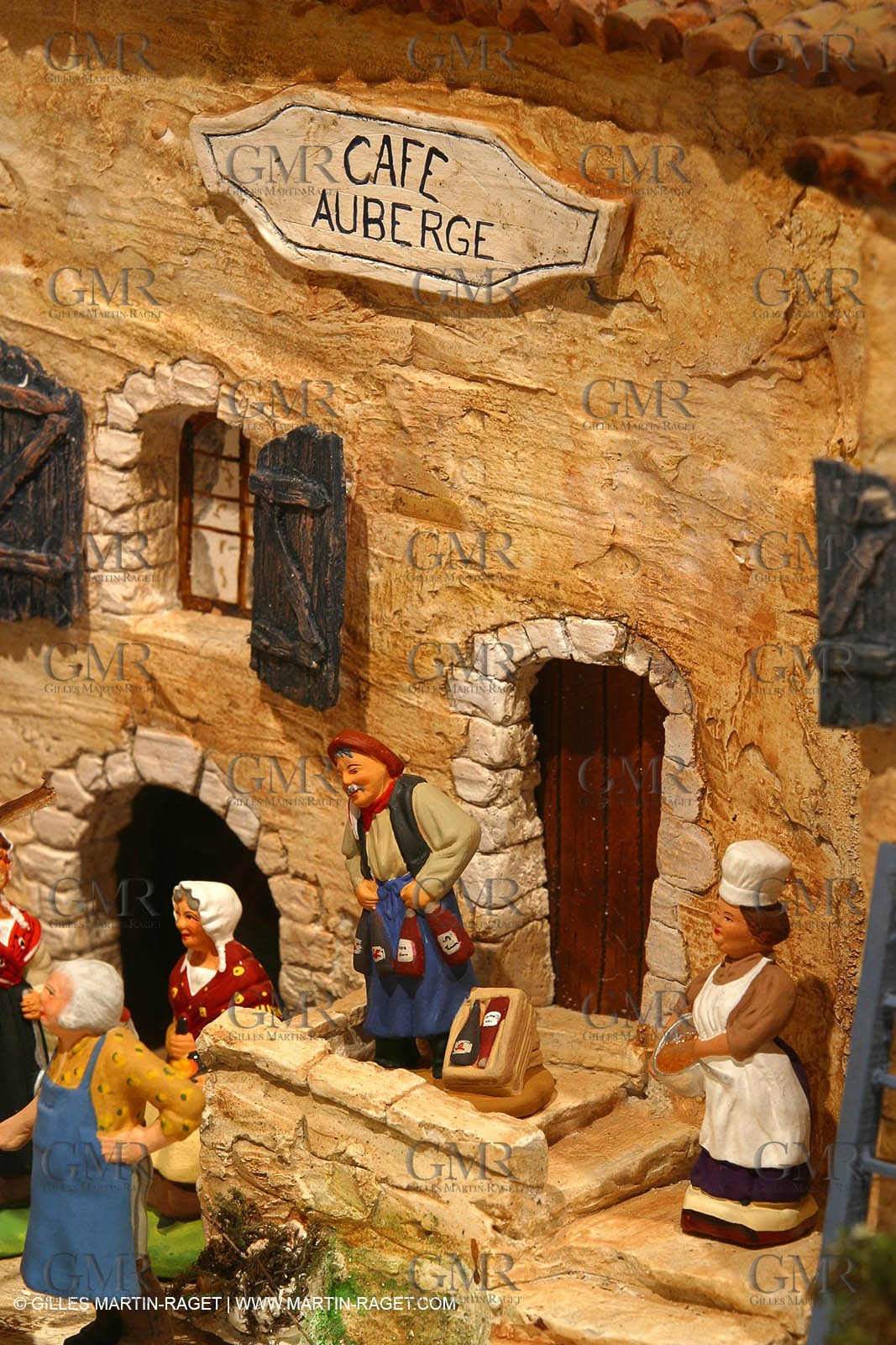 Great crib from les Saintes Maries de la mer (FRA, 13) for Christmas, December 2010