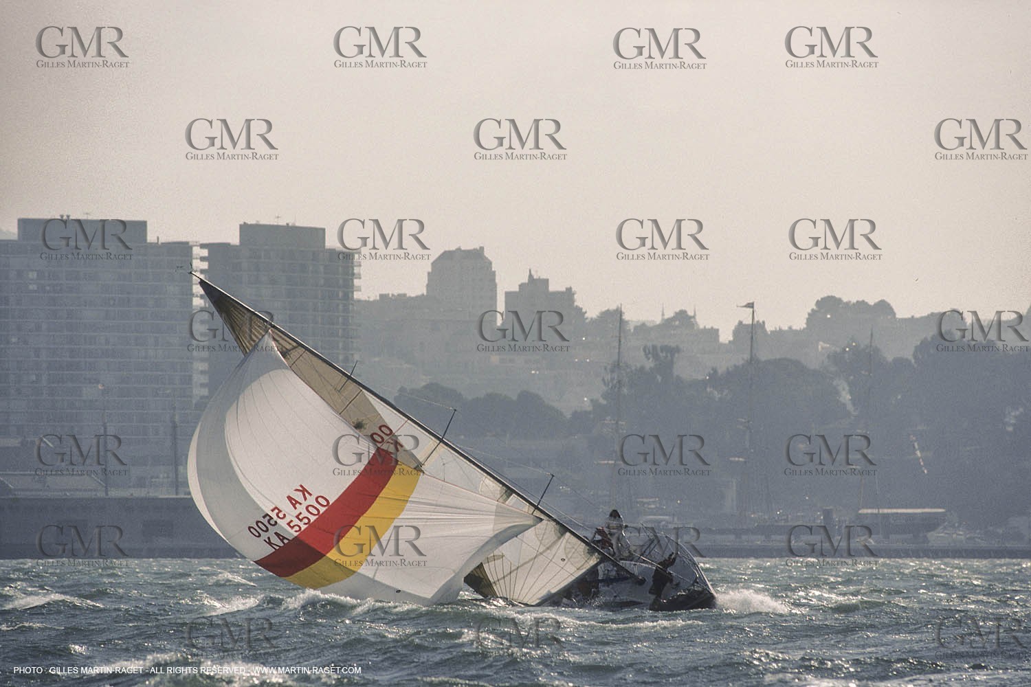 Sailing, Yacht Racing, One Ton Cup 1987, San Francisco (USA, CA)
