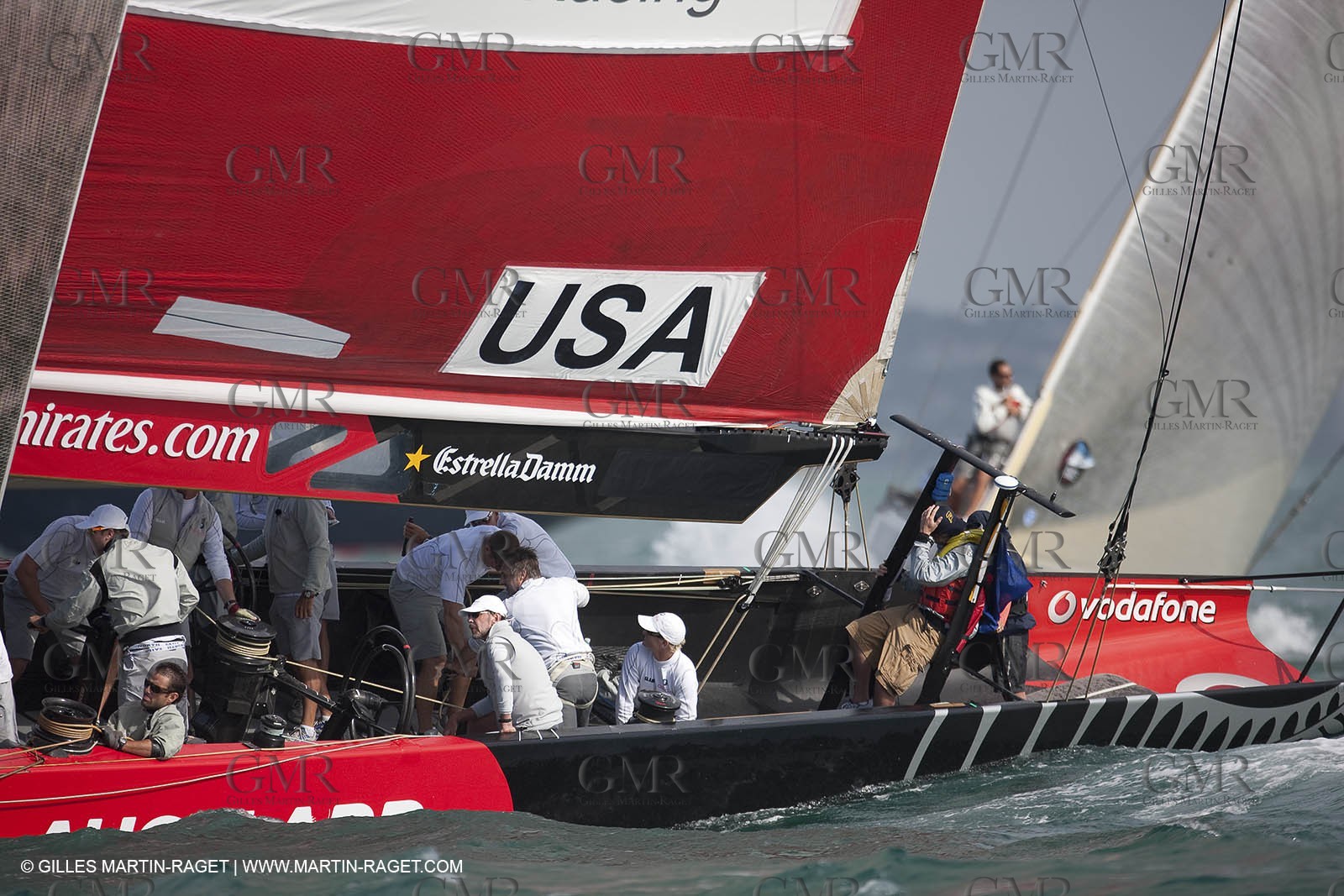 05 02 2009 - Auckland (NZL) -  Louis Vuitton Pacific Series -  Racing Day 4 - Round Robin 2