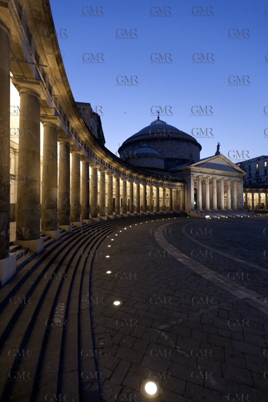 24 02 2012 - Naples (ITA) - 34th America's Cup - America's Cup World Series Naples 2012 - Naples Preview - Basilico San Francesco di Paola - Piazza Plebiscito