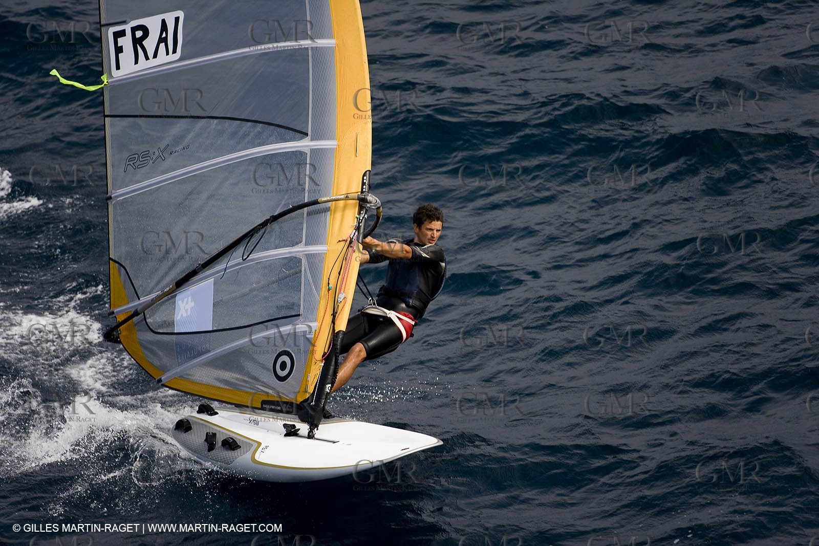 26 04 2007 - 2007 Semaine Olympique Française - Hyères (South of France) - Day 5 - Team France - RS:X - Hassen Fabrice