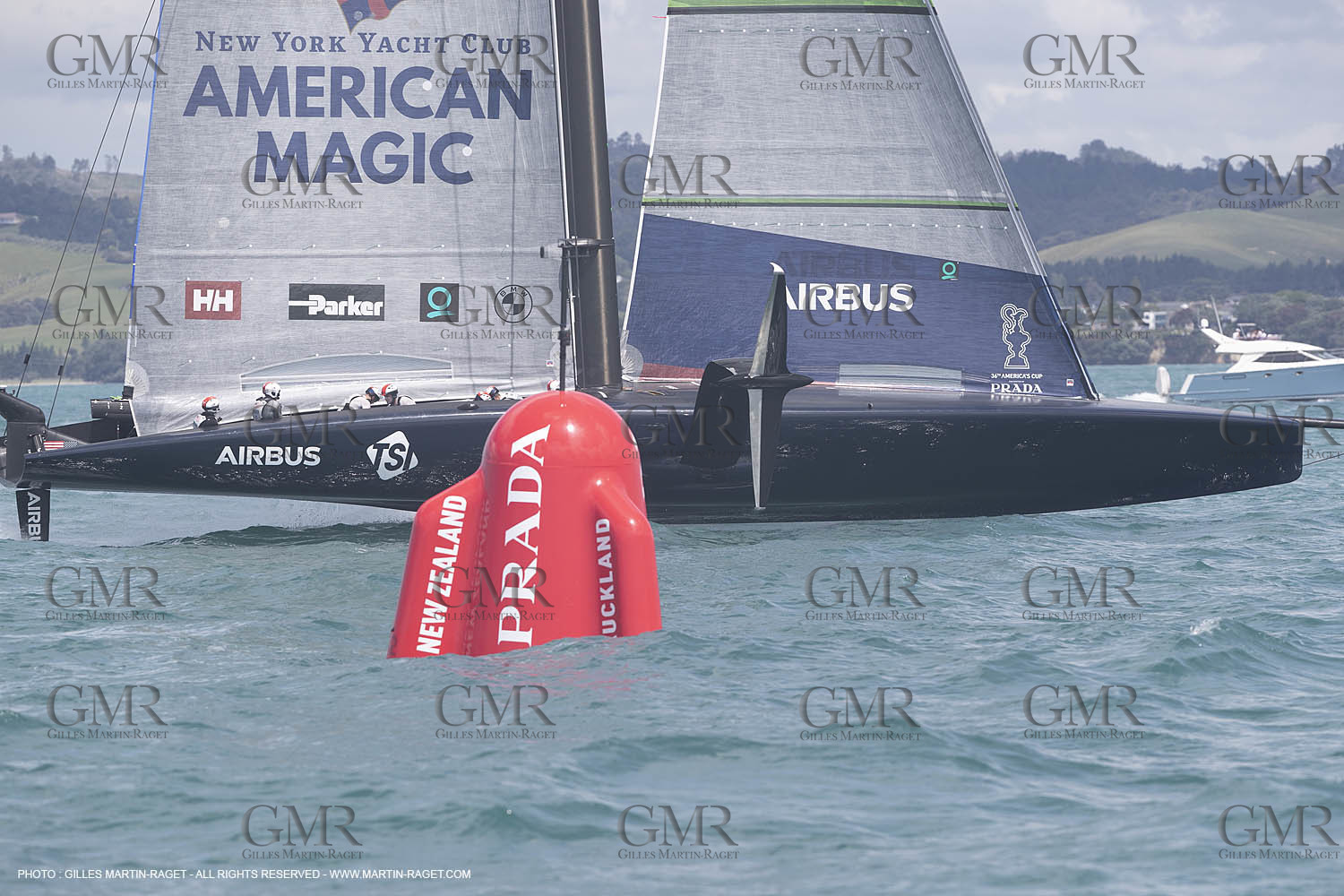 08 12 2020 - Auckland (NZL) - 36th America's Cup - Practice Sessions - Day 1