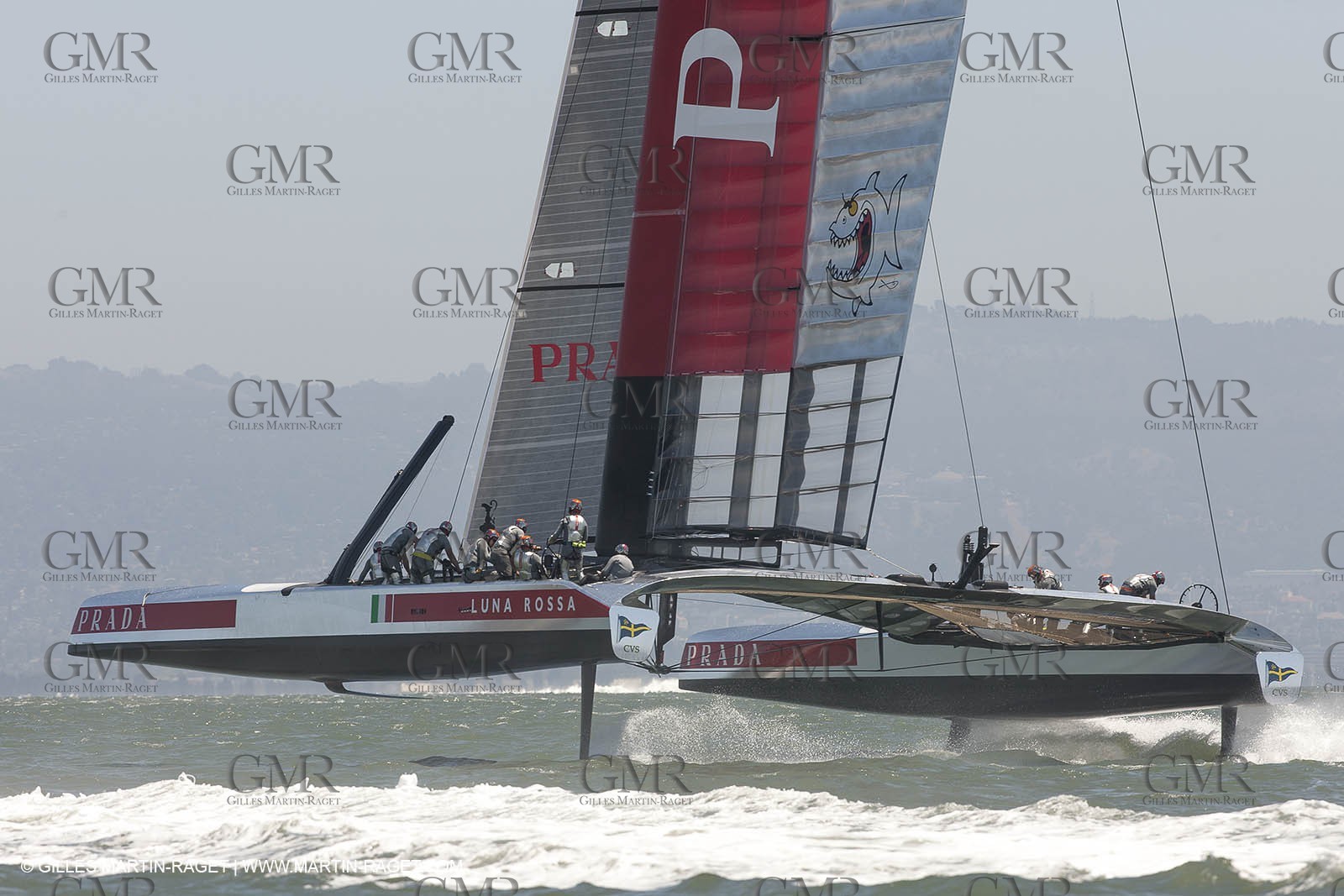 08 07 2013 - San Francisco (USA,CA) - 34th America's Cup - Training Day - Luna Rossa