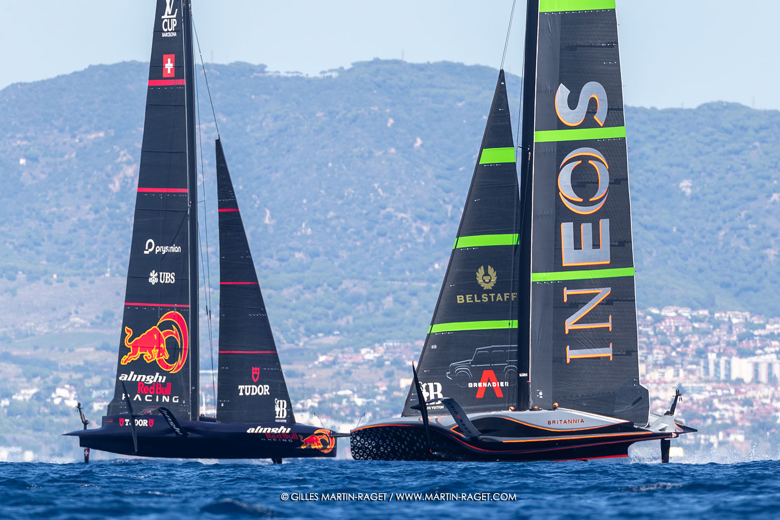 16 09 2024, Barcelona (ESP), 37th America's Cup, Louis Vuitton Cup Semi-final, Race Day 2
