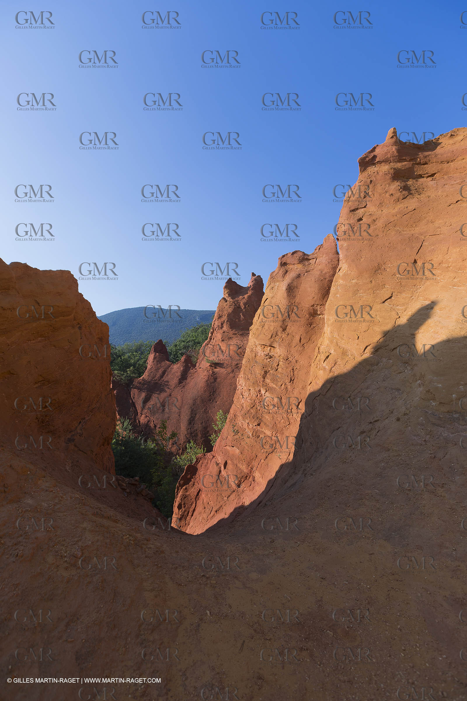 21 06 2018, Rustrel (FRA, 84), Anciennes carrières d'ocre