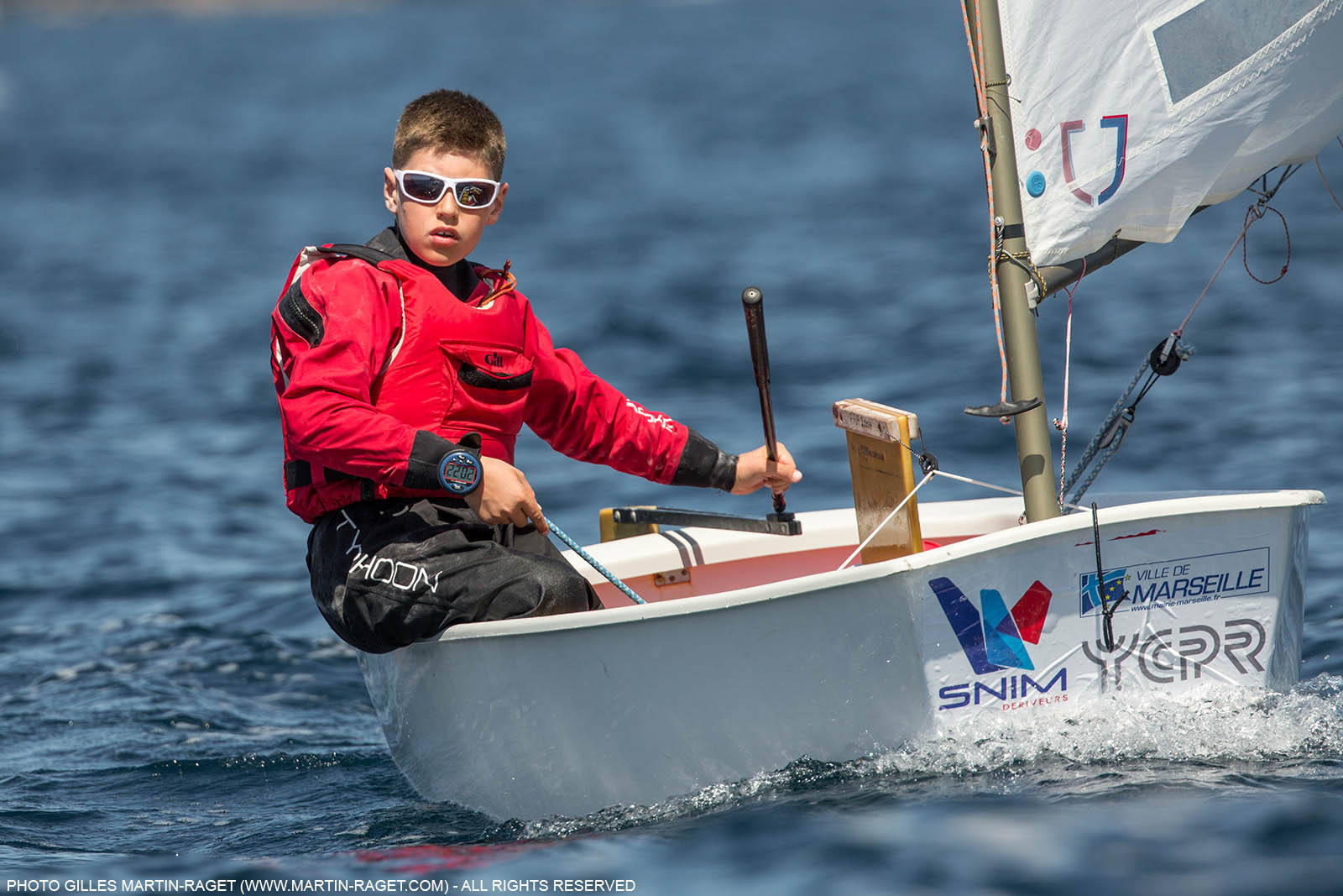 14 04 2016, Marseille (FRA,13), SNIM Dériveurs, Coupe Internationale de Printemps Optimist, Day 4