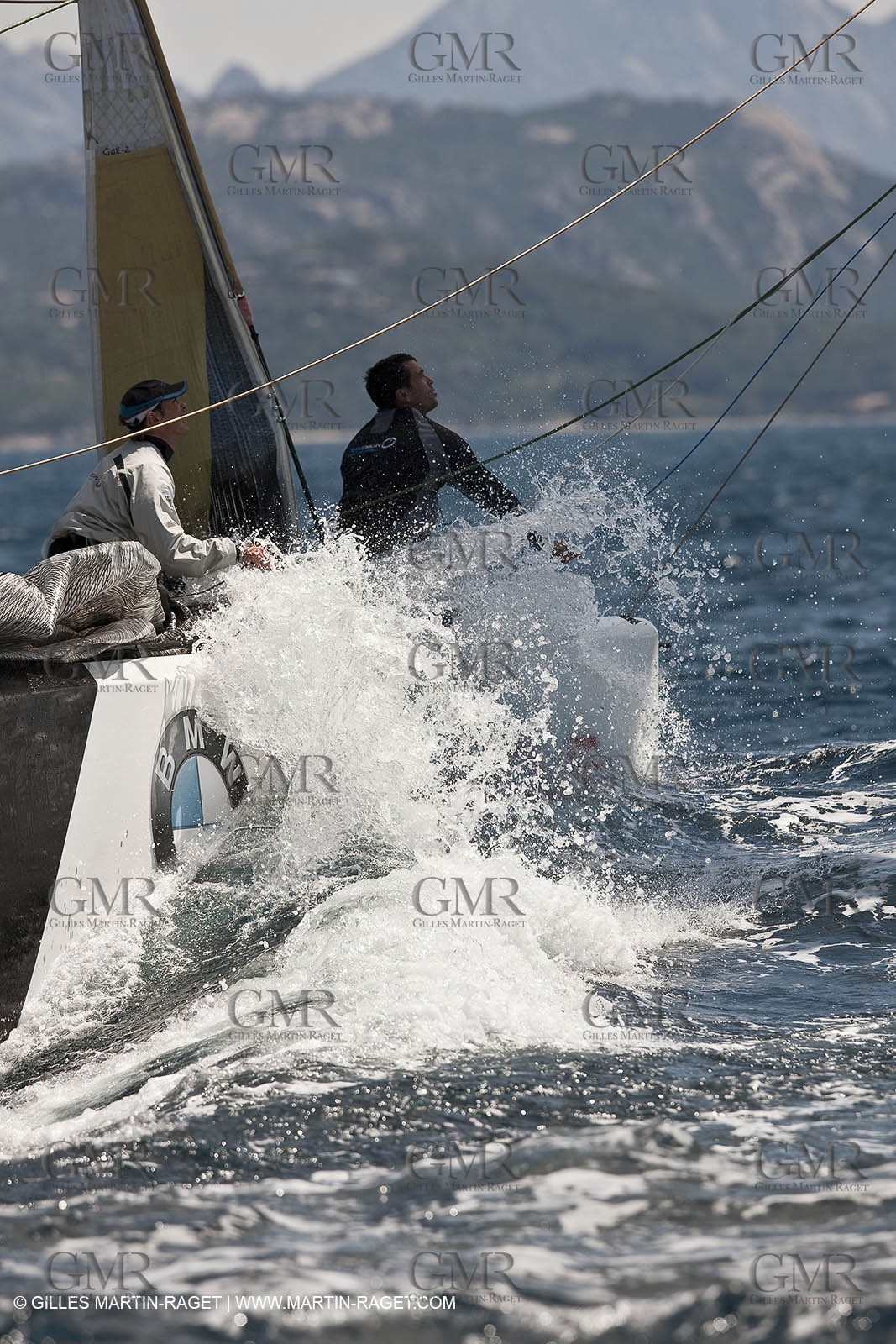 19 05 2010 - La Maddalena (ITA, Sardinia) Louis Vuitton Trophy - BMW ORACLE Racing - Training