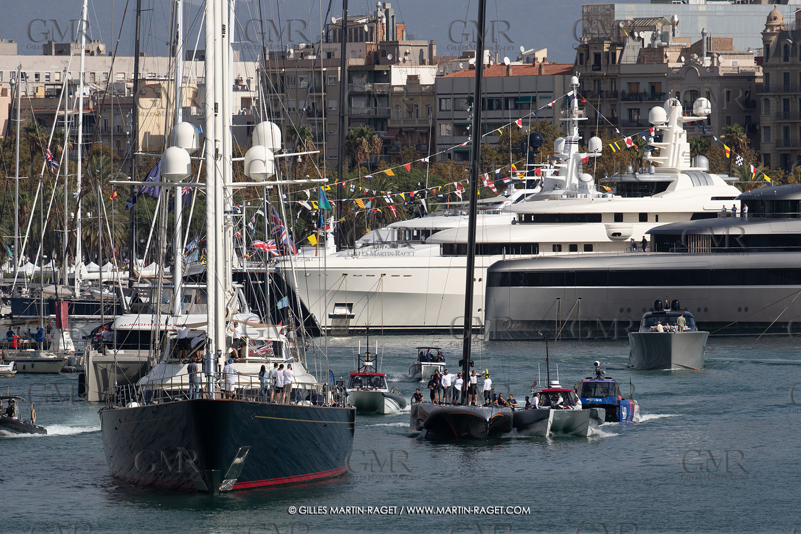13 10 2024, Barcelona (ESP), Louis Vuitton 37th America's Cup, Final Match, Race Day 2