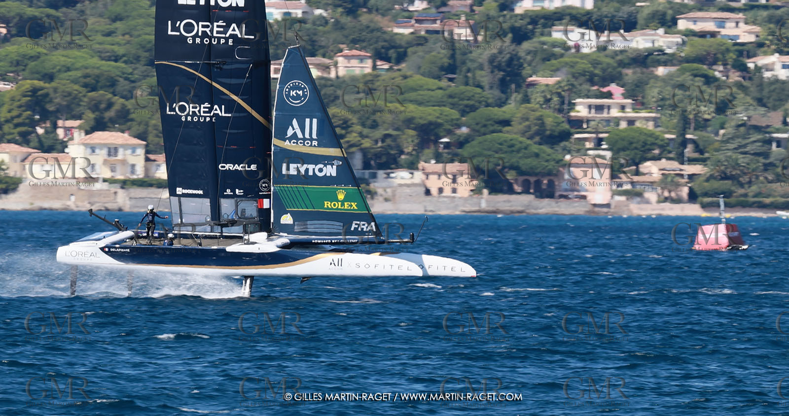 10 09 2025, Saint-Tropez,(FRA), Rockwool SailGP France Saint-Tropez, Race Day 1