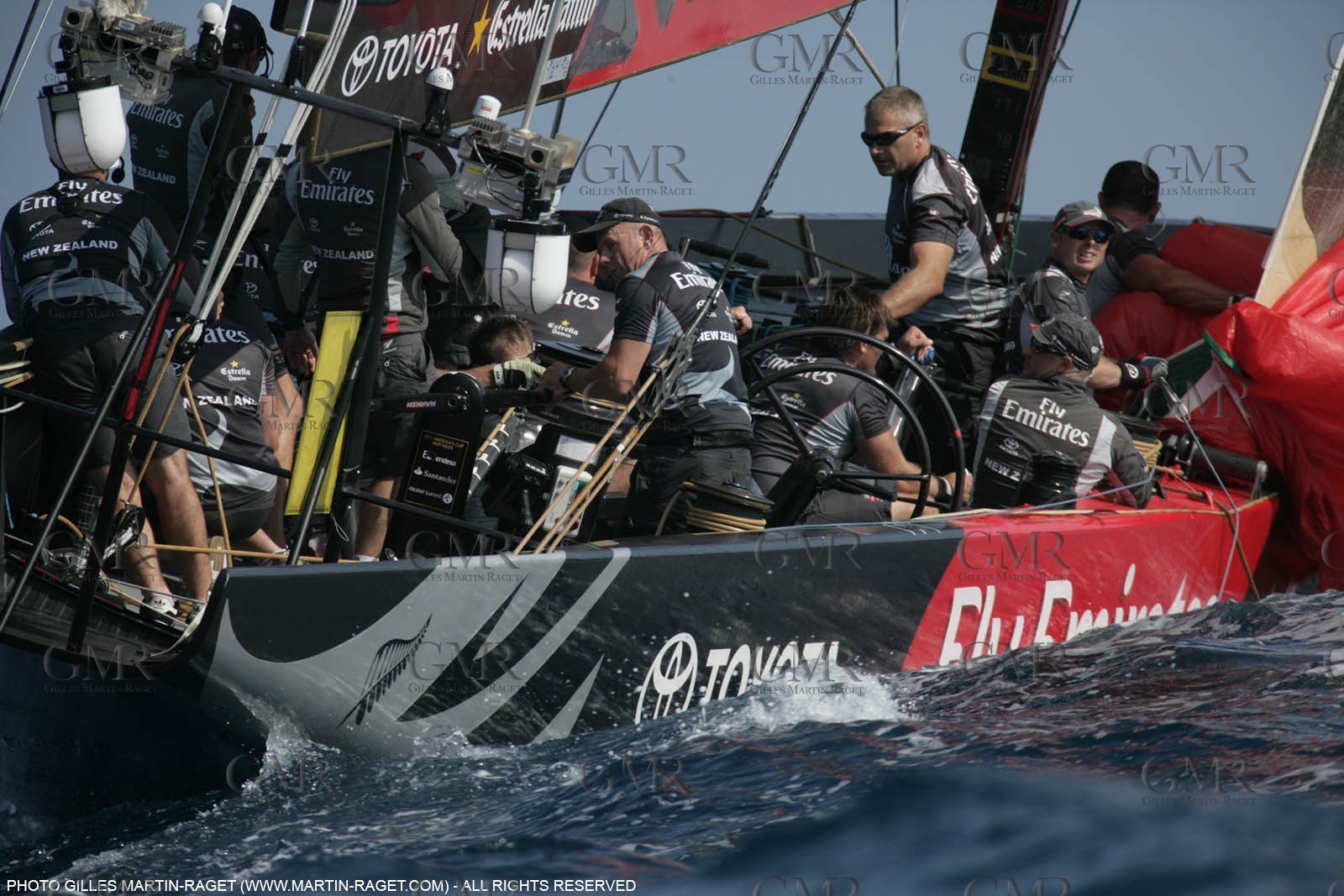 26 06 2007-Valencia (Spain)- 32nd America's Cup - Final Match - Day 3 - Alinghi vs Emirates Team New Zealand