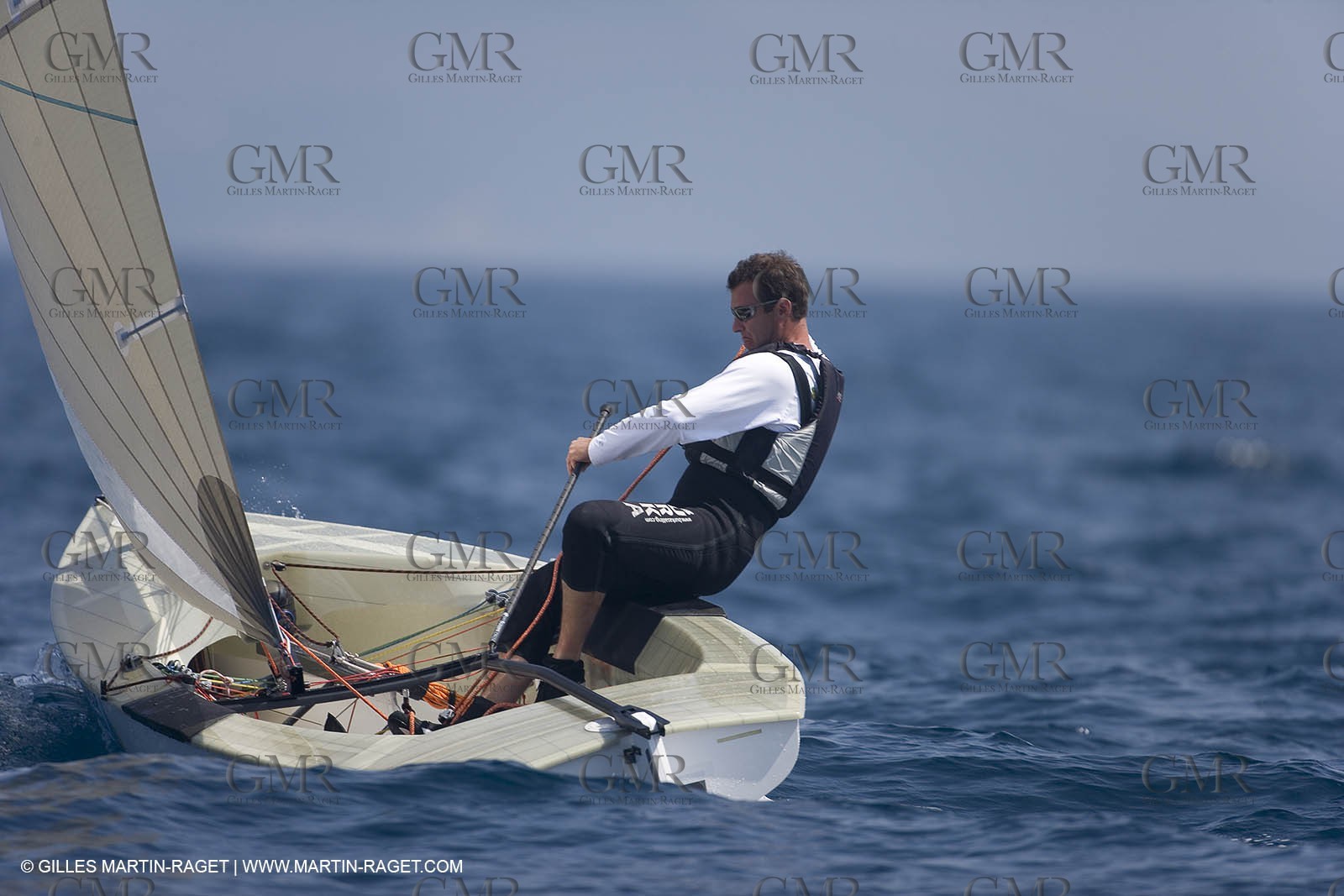24 04 2007 - 2007 Semaine Olympique Française - Hyères (South of France) - Day 3 - Team France - Finn - Ponsot Pierre Alex