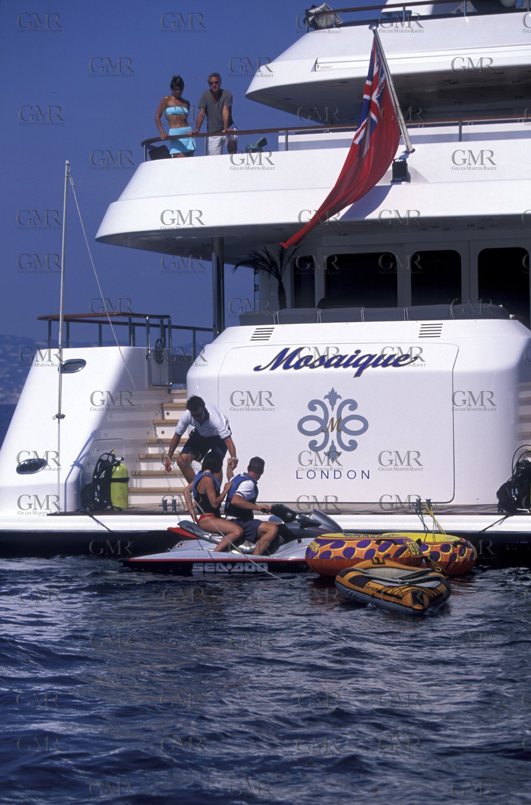 Power Yachts, super Yachts, Mosaïque