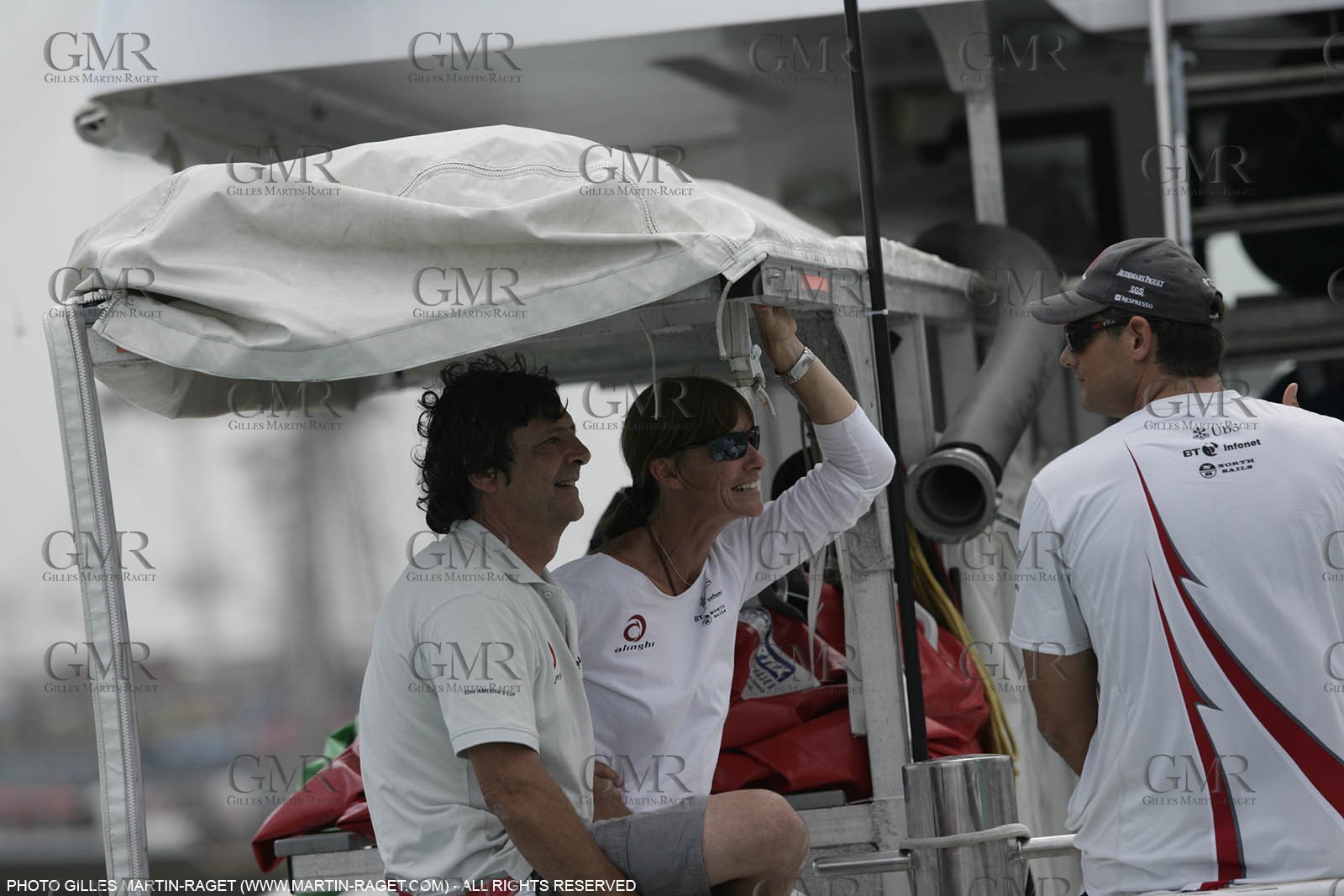 01 07 2007-Valencia (Spain)- 32nd America's Cup - Final Match - Day 7 - Alinghi vs Emirates Team New Zealand