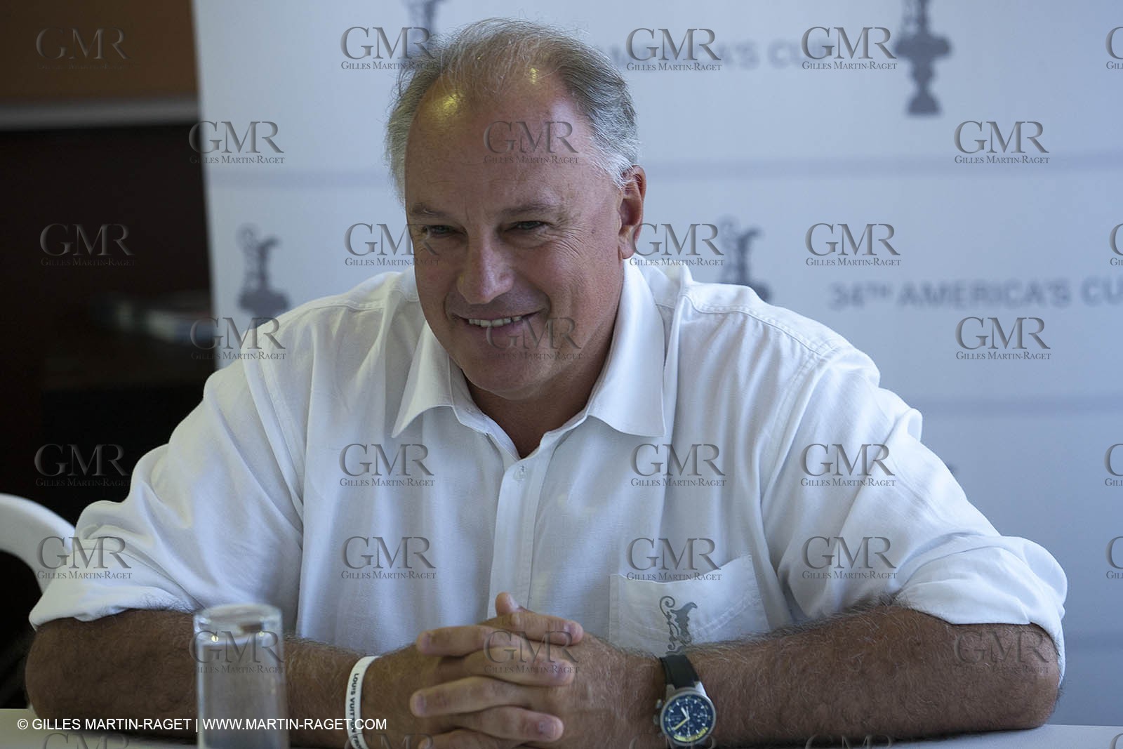 25 11 2010 - Dubai (UAE) - 34th America's Cup - Media Round Table with Ian Murray and Richard Worth