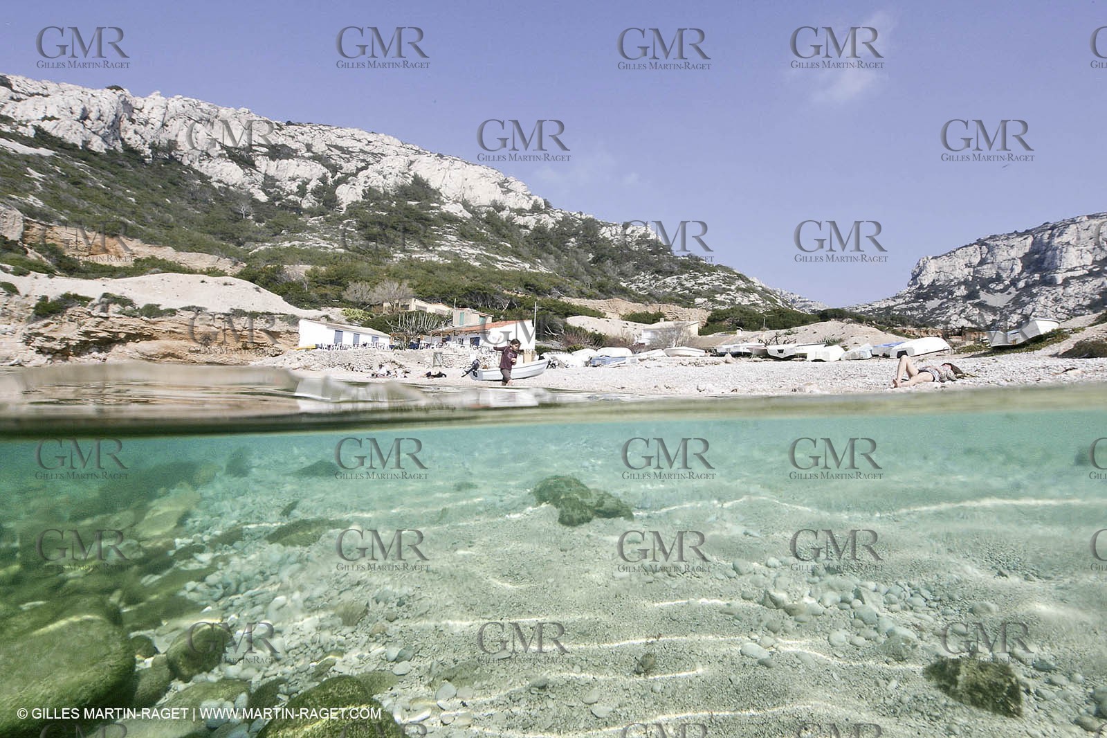 19 03 2009 - Marseille (FRA, 13) - Calanques - Marseilleveyre creek