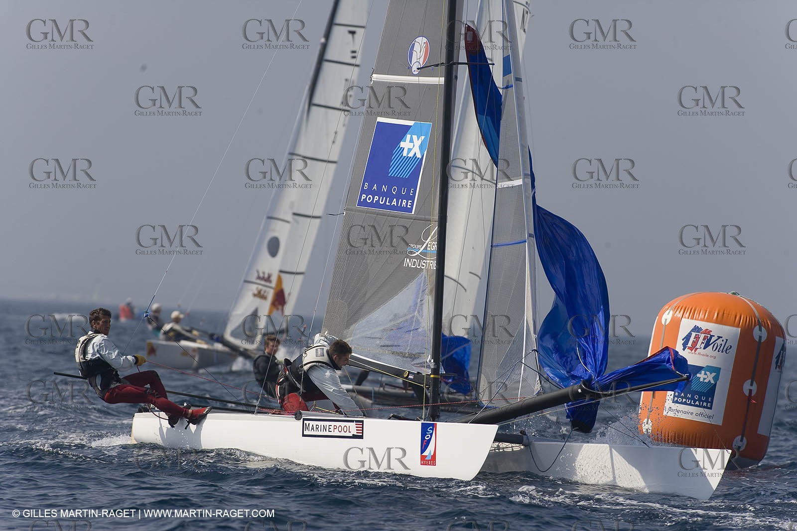 22 04 2007 - 2007 Semaine Olympique Française - Hyères (South of France) - Day 1 - Team France - Tornado - Revil - Espagnon