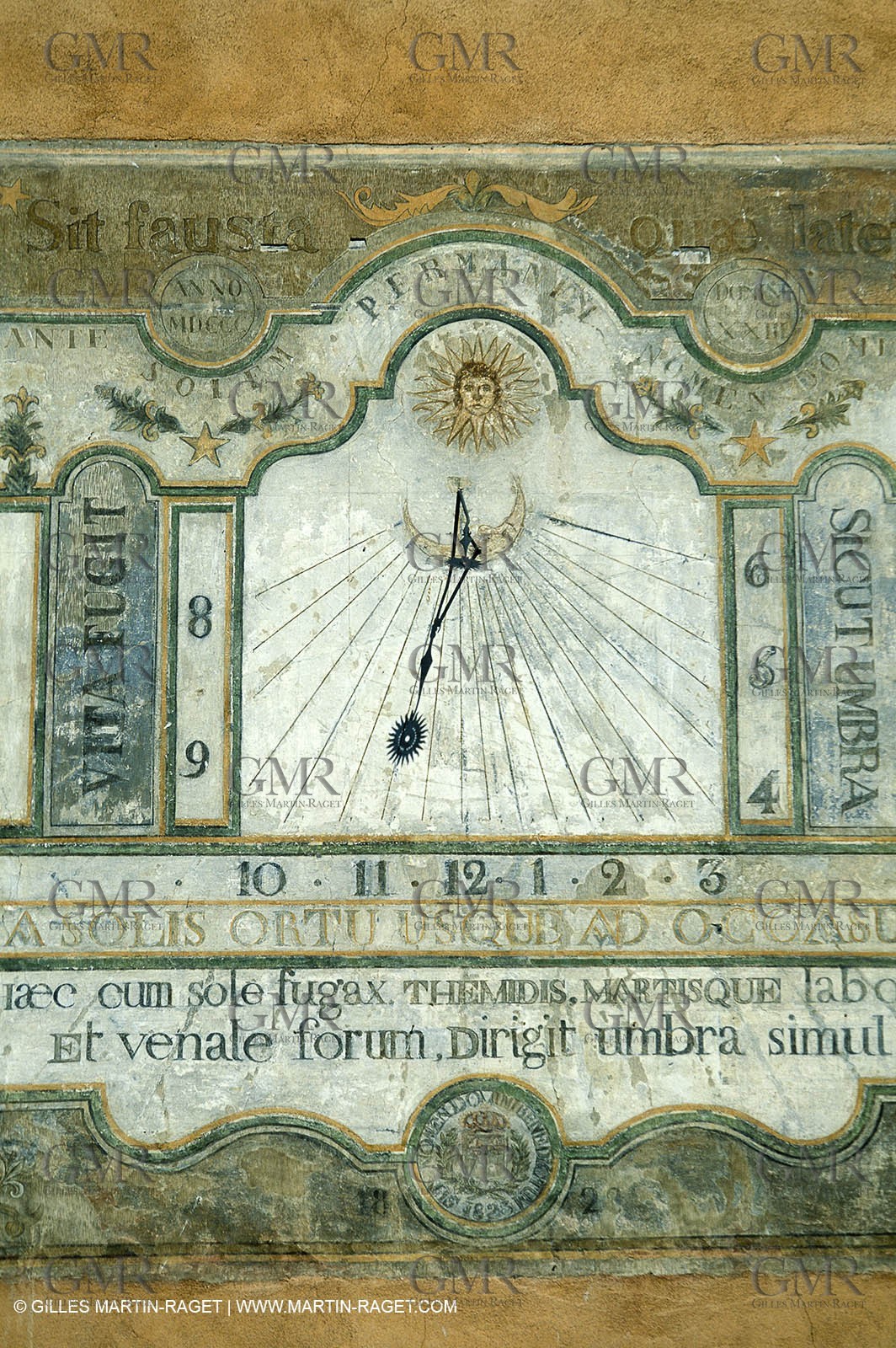 France - Southern Alps - Solar clocks