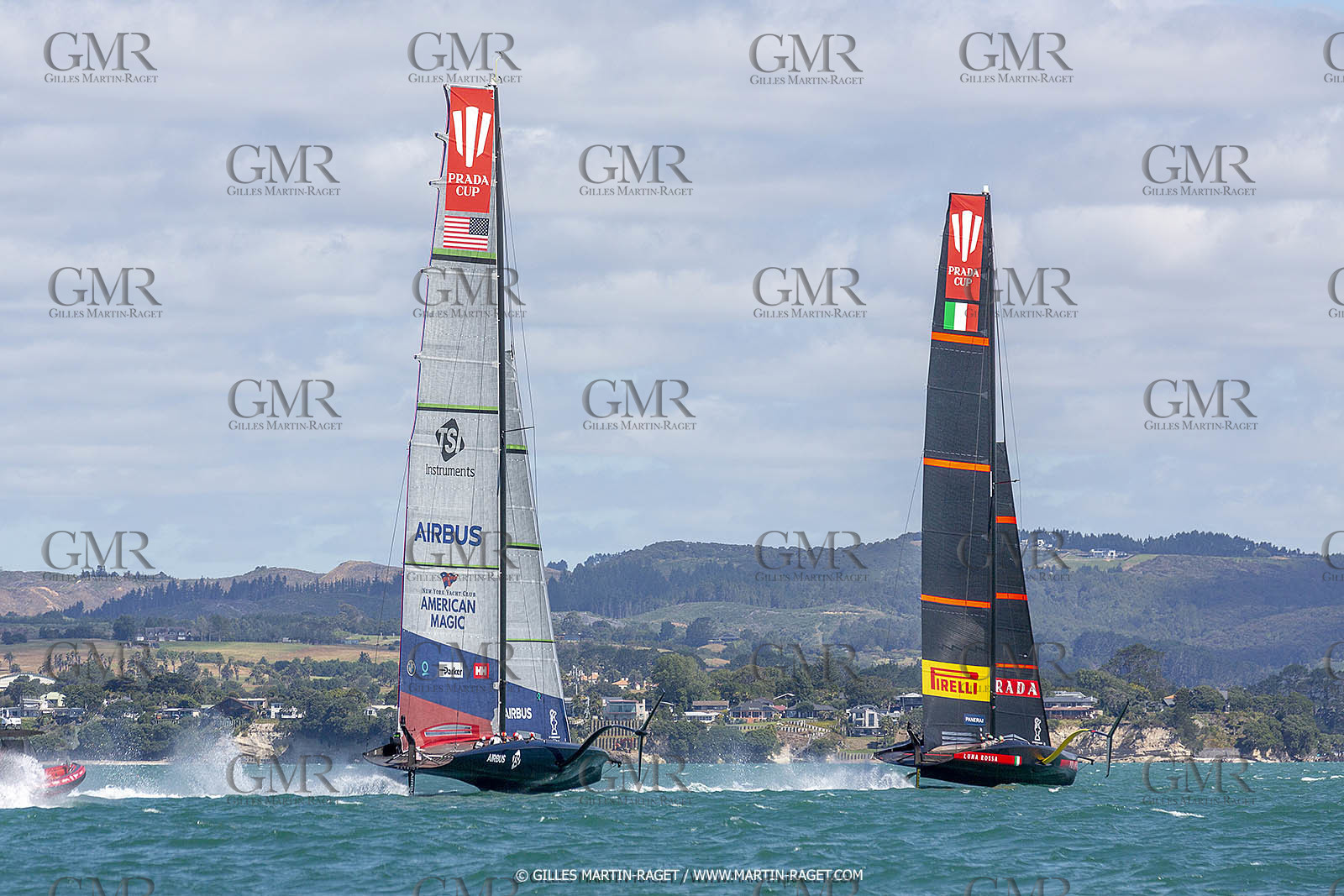 11 01 2021, Auckland (NZL), 36th America's Cup, Practice Racing