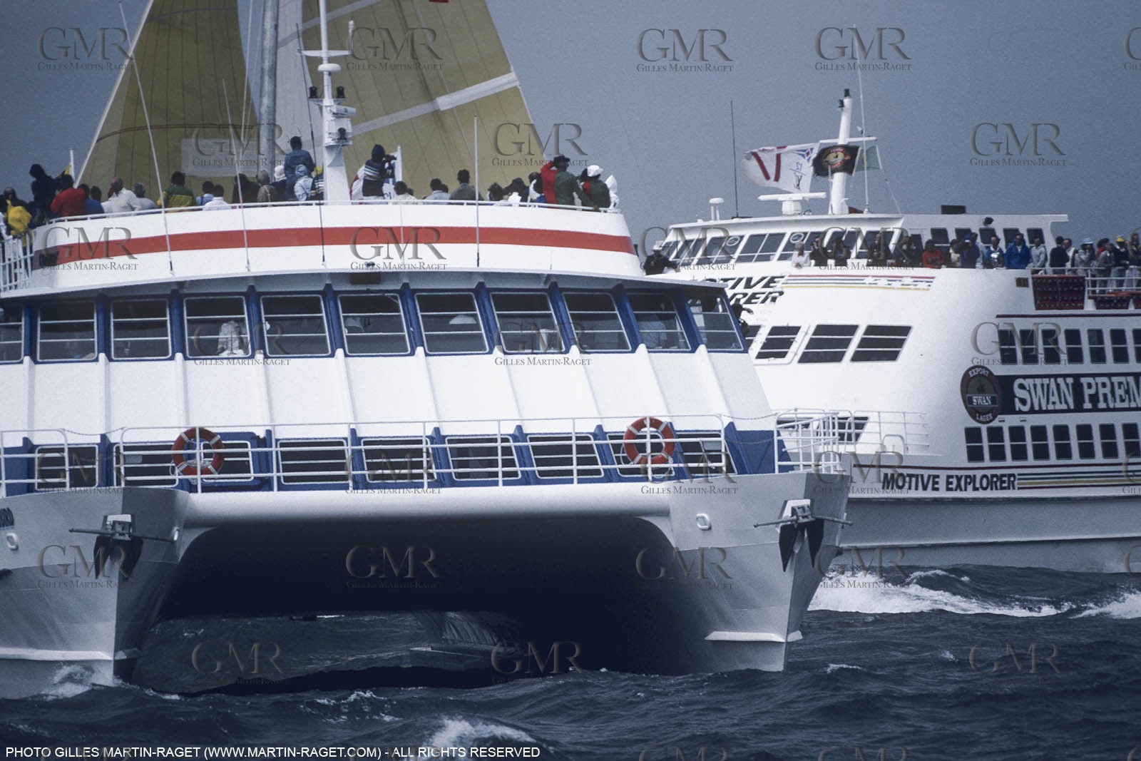 Sailing, Yacht Racing, 26th America's Cup Fremantle 1987