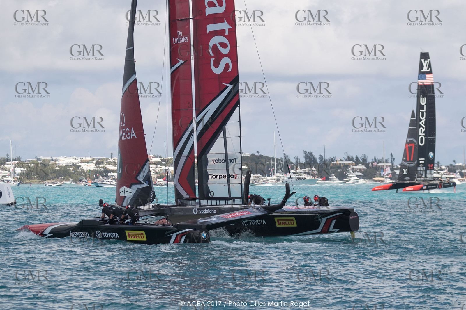 17 06 2017 - Bermuda (BDA) - 35th America's Cup 2017 - 35th America's Cup Match Presented by Louis Vuitton, Race day 1