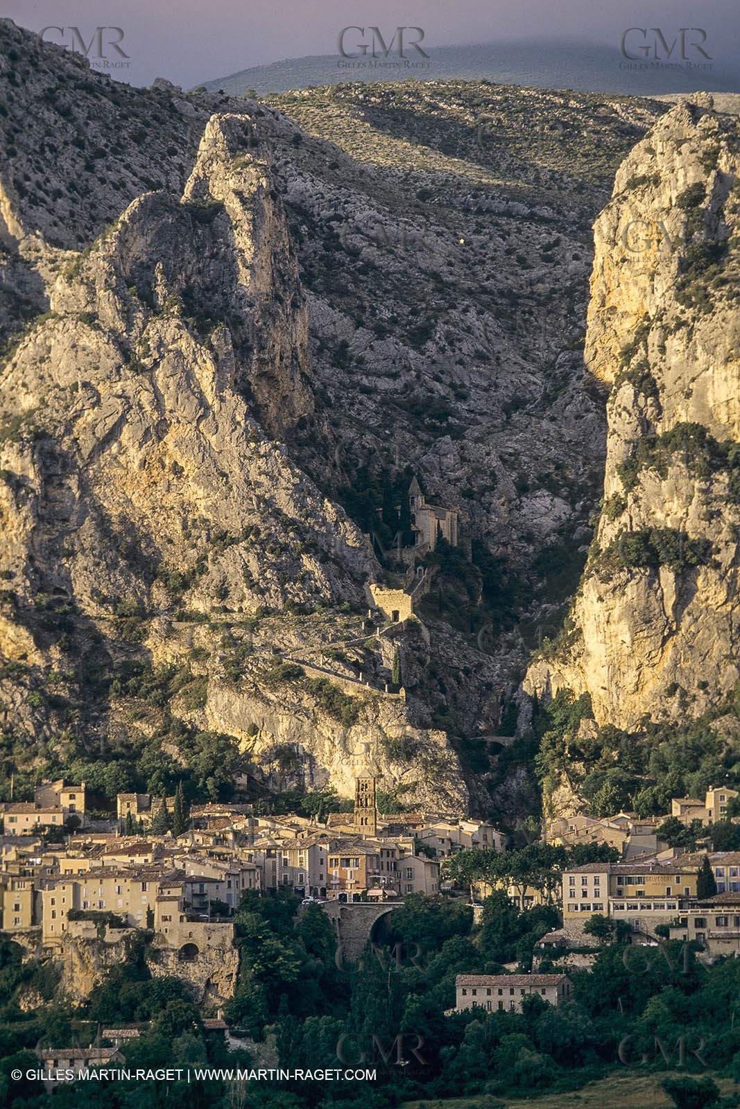 France, Provence, Gorges du Verdon, Moustiers Sainte Marie