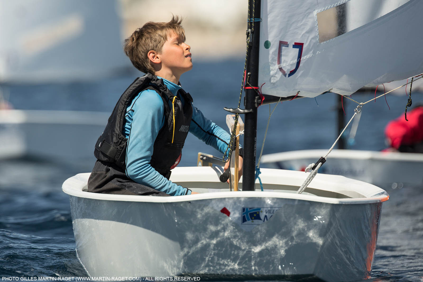 14 04 2016, Marseille (FRA,13), SNIM Dériveurs, Coupe Internationale de Printemps Optimist, Day 4