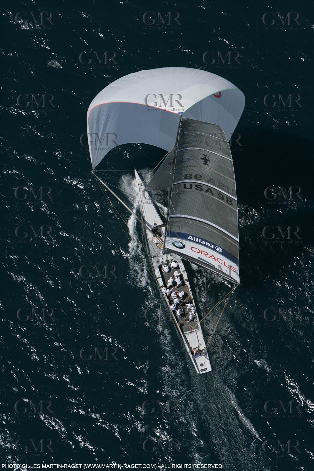 09 05 2007-Valencia (Spain)- 32nd America's Cup - Louis Vuitton Cup - RR2 - Day 11 - BMW ORACLE Racing