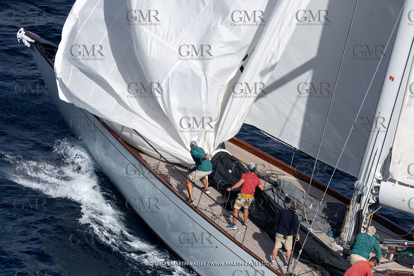 04 10 2025, Saint-Tropez (FRA), Les VoIles de Saint-Tropez 2025, Race Day 6