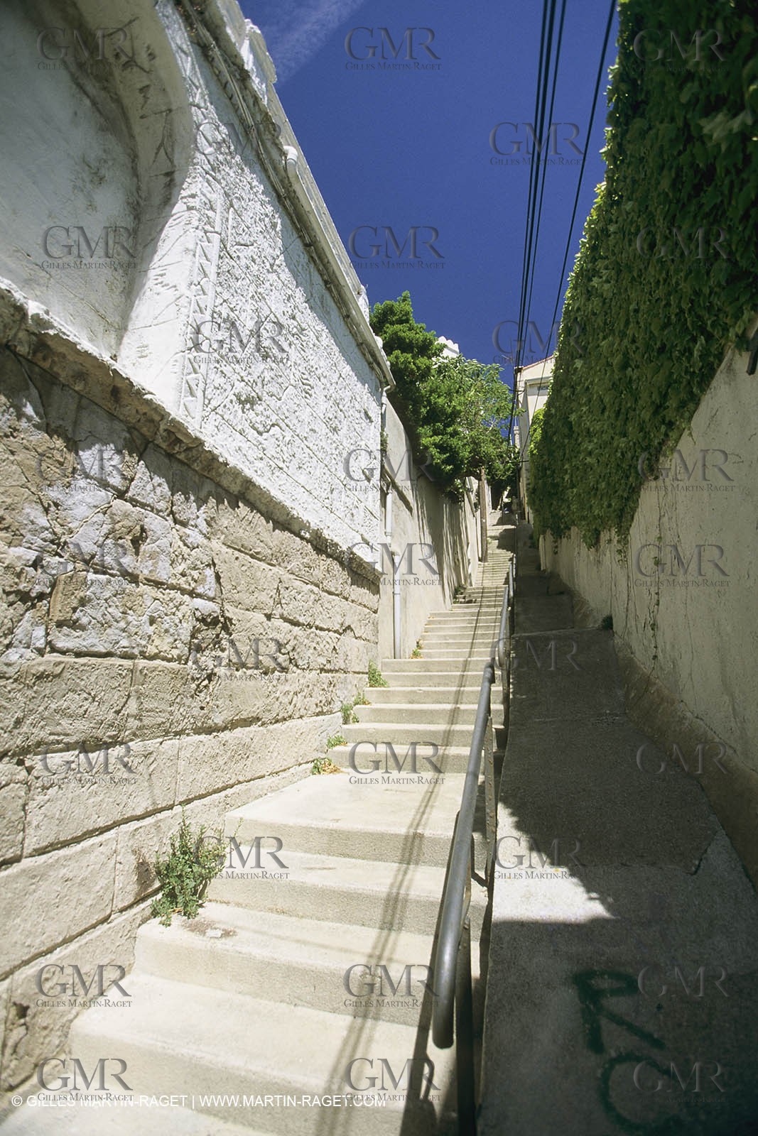 France, Provence, Marseille, villages-quartiers, Le Roucas Blanc