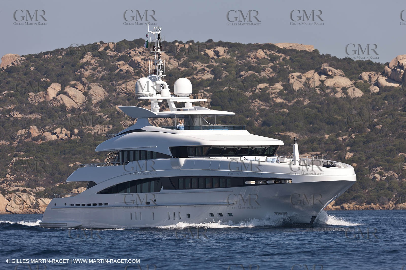 18 08 2011 - La Maddalena (ITA, Sardinia) - Motor yacht Inception
