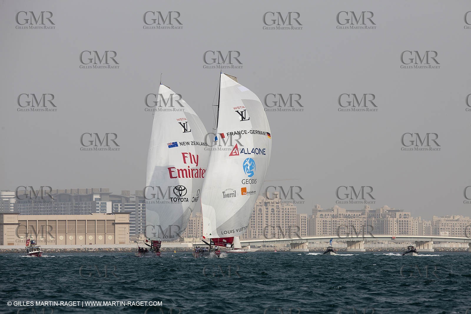 15 11 2010 - Dubai (UAE) - Dubai Louis Vuitton Trophy -  BMW ORACLE Racing Vs Artemis