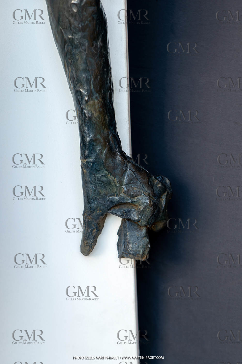 05 01 2023, Arles (FRA, 13), Oeuvre de Germaine Richier, Torse II, 1941, Epreuve d'exposition