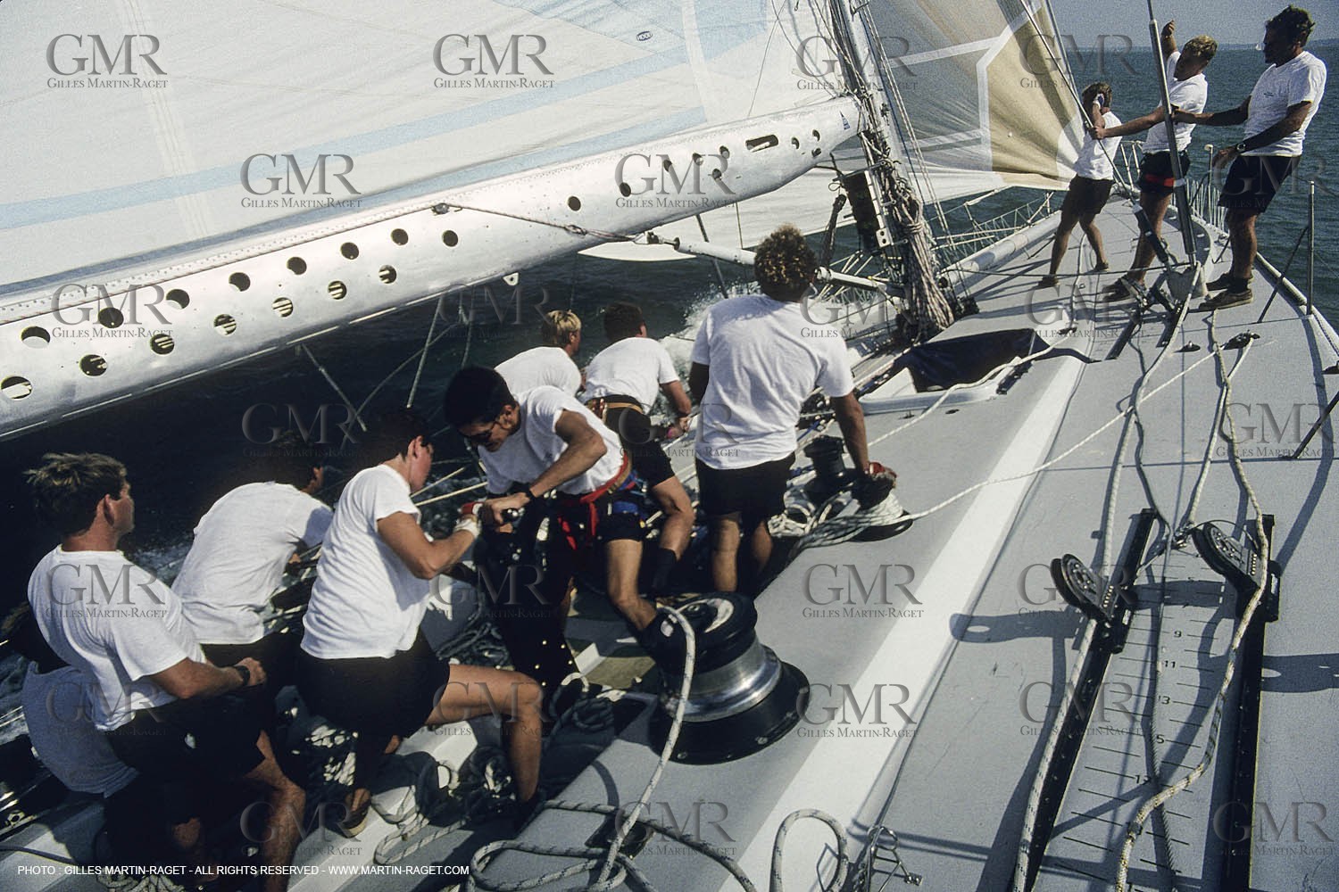 Sailing, yacht Racing, Whitbread Round The World Race 1989-90