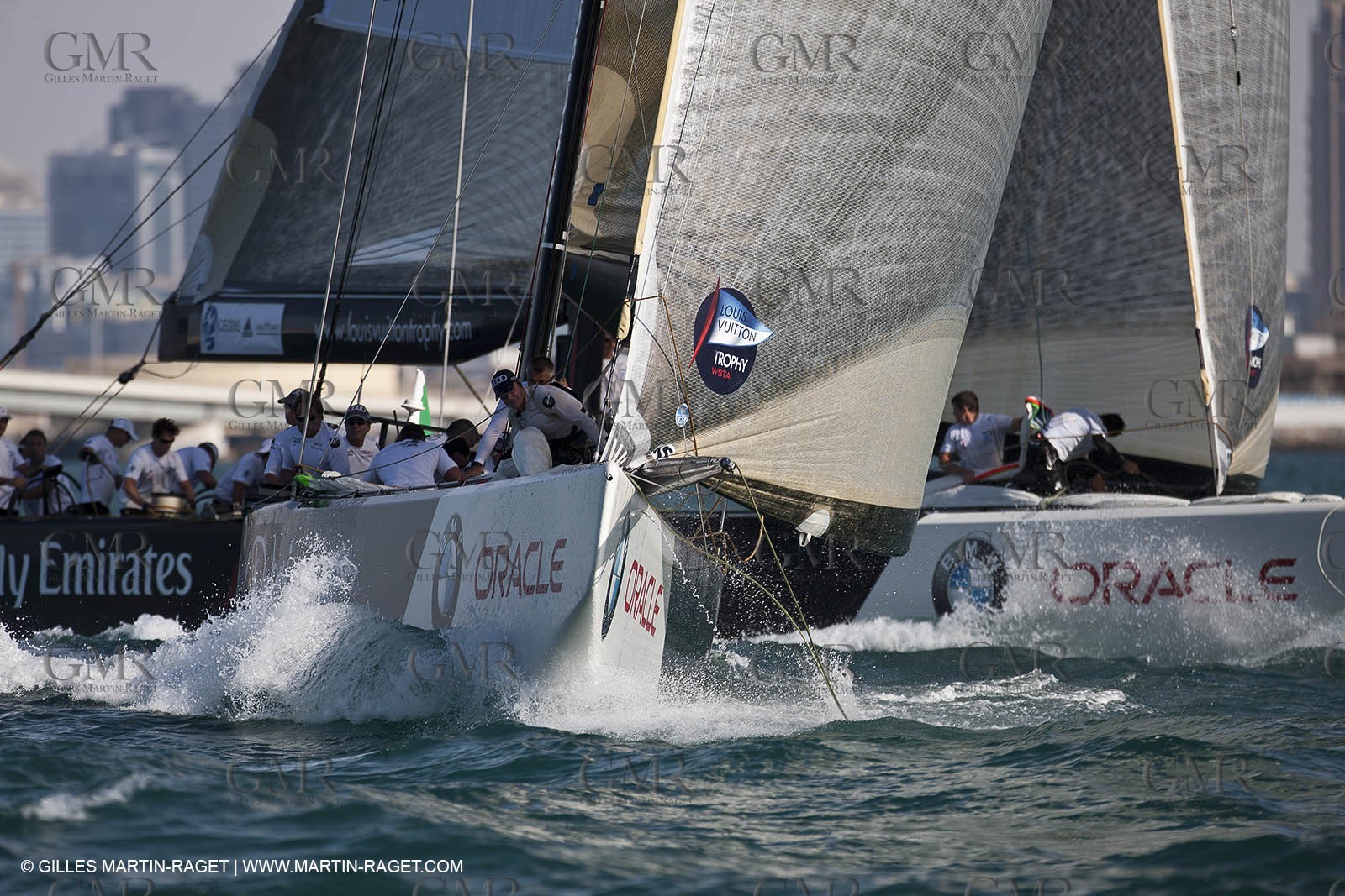 19 11 2010 - Dubai (UAE) - Dubai Louis Vuitton Trophy - Round 2 -  BMW ORACLE Racing Vs Synergy