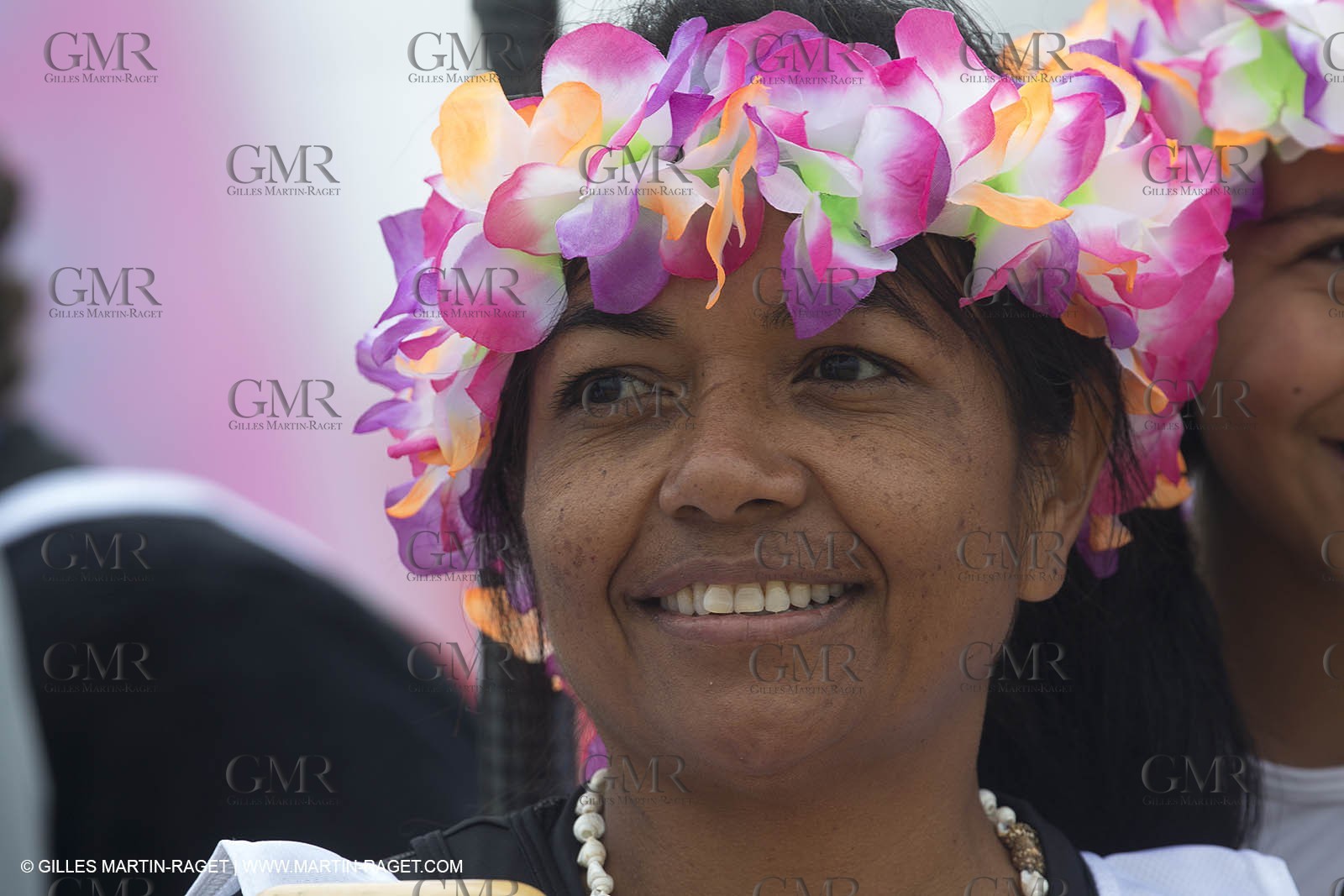 10 08 2013 - San Francisco (USA,CA) - 34th America's Cup - AC Open - Outrigger Canoe Races et Hula Danceperformance at Marina Green Village