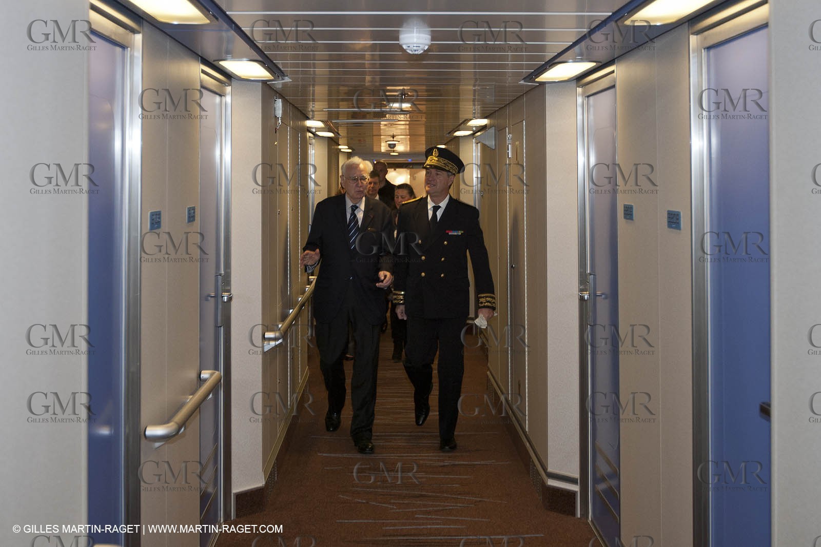 16 02 2012 - Ajaccio (FRA, Corse) -  La Méridionale shipping company- Piana at Ajaccio