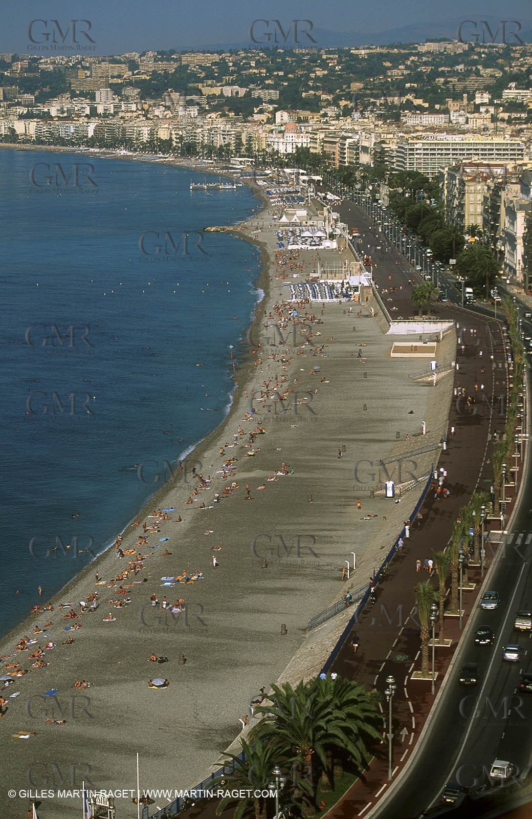 Main beach in Nice