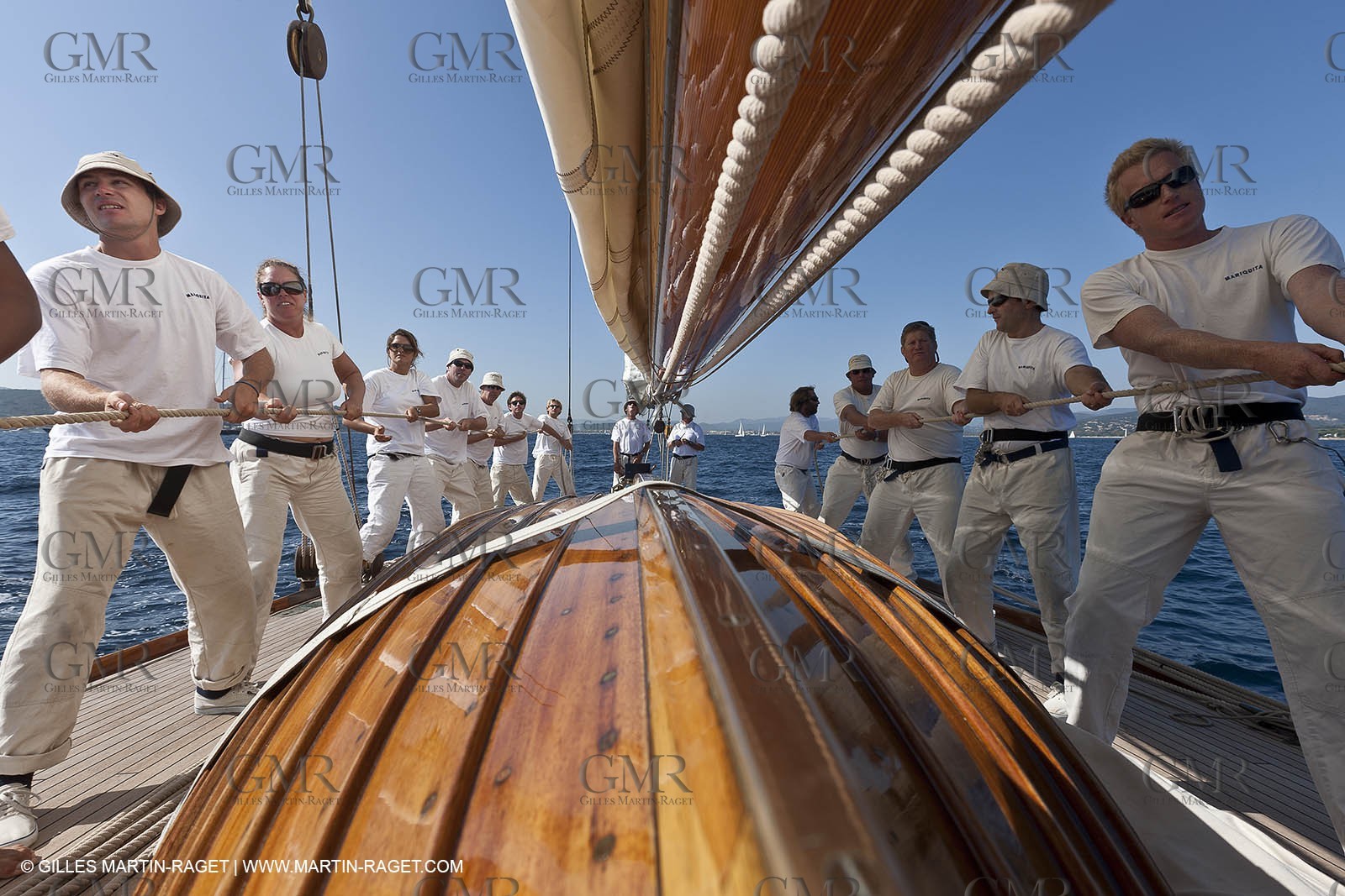 01 10 2011 - Saint Tropez (FRA,13) - Voiles de Saint Tropez 2011 - Classic Yachts - Day 5 - Onboard Mariquita