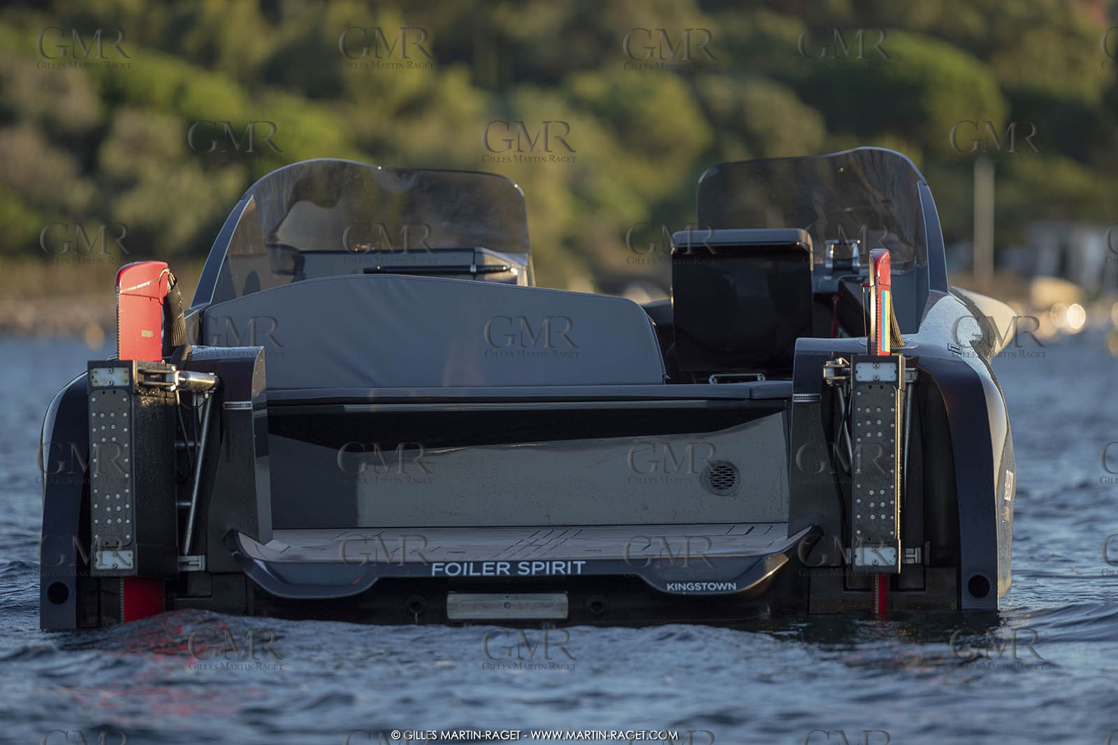 09 08 2018, Saint-Tropez (FRA,83), Foiler, the Flying Yacht by Enata