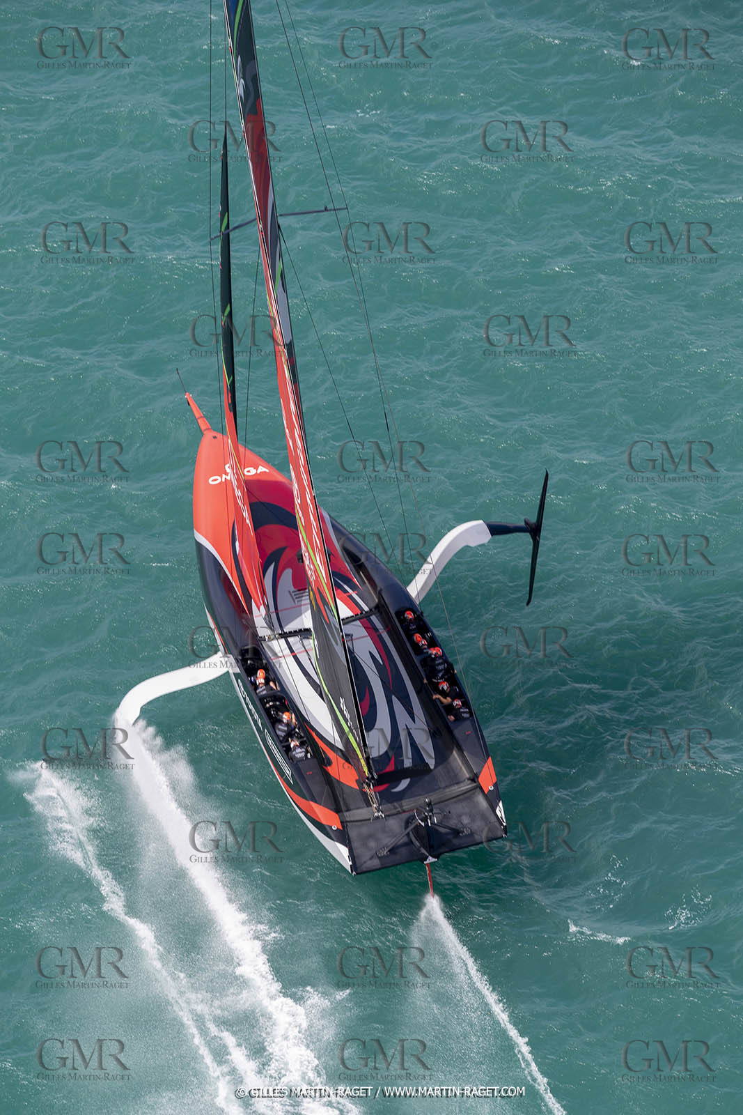 11 12 2020 - Auckland (NZL) - 36th America's Cup - Practice Sessions - Day 3 - Emirates Team New Zealand